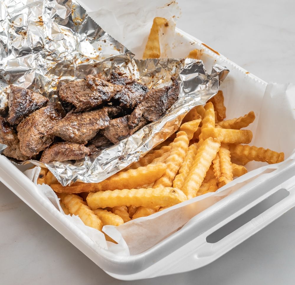 Steak Tips Dinner