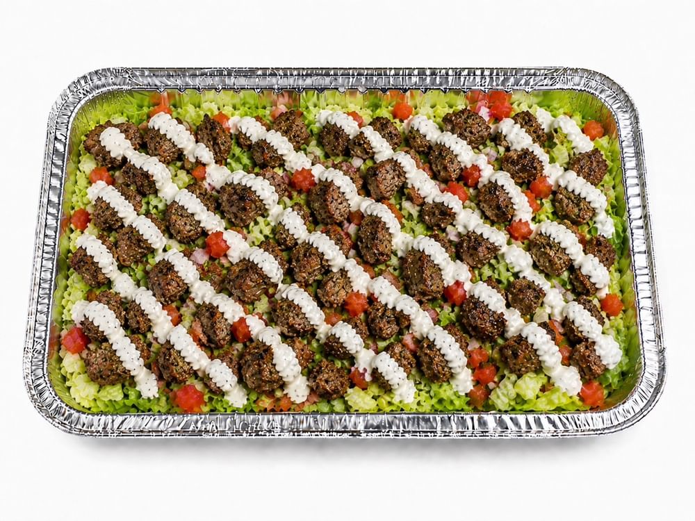Lamb Over Salad