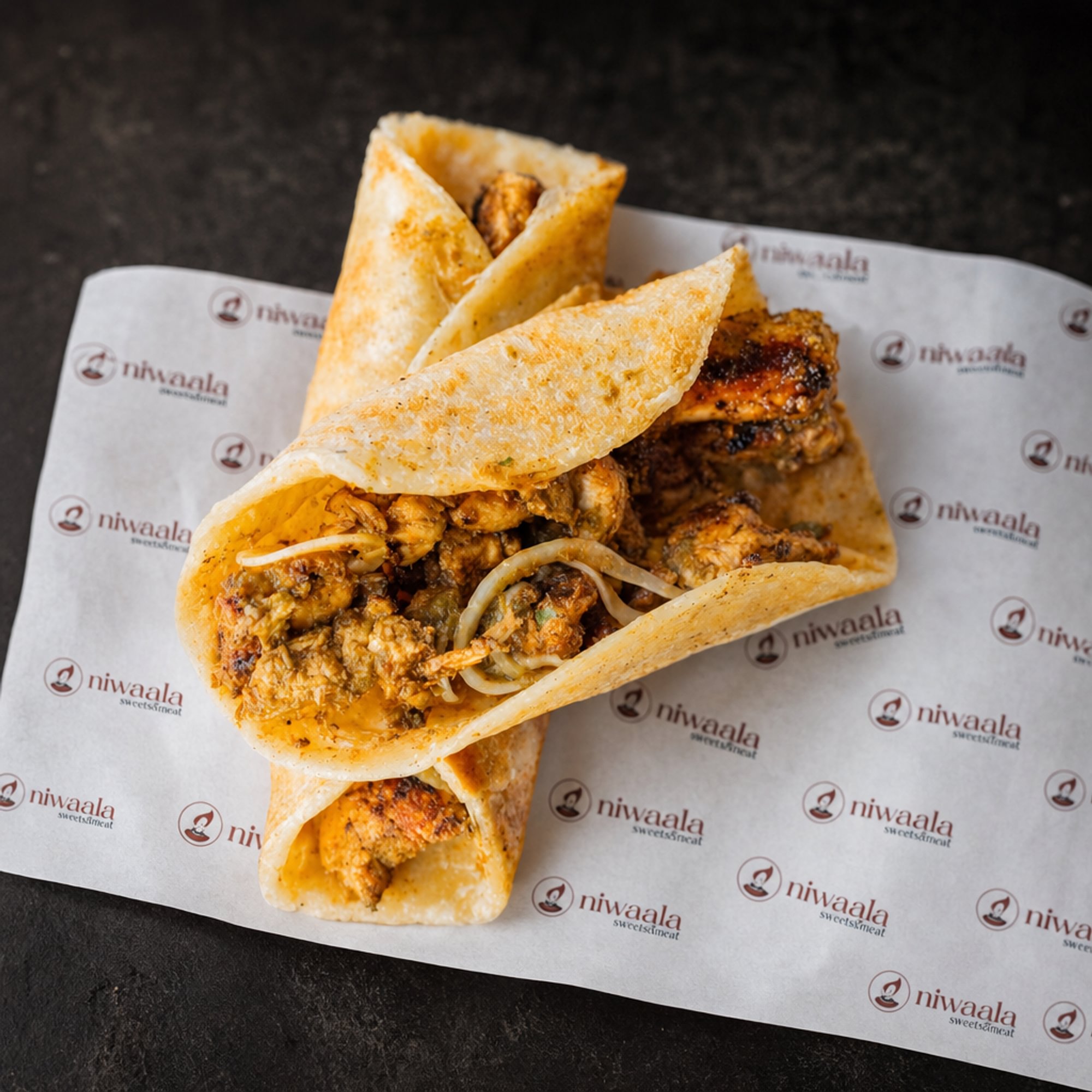 Kati Rolls Mango Malai Boti