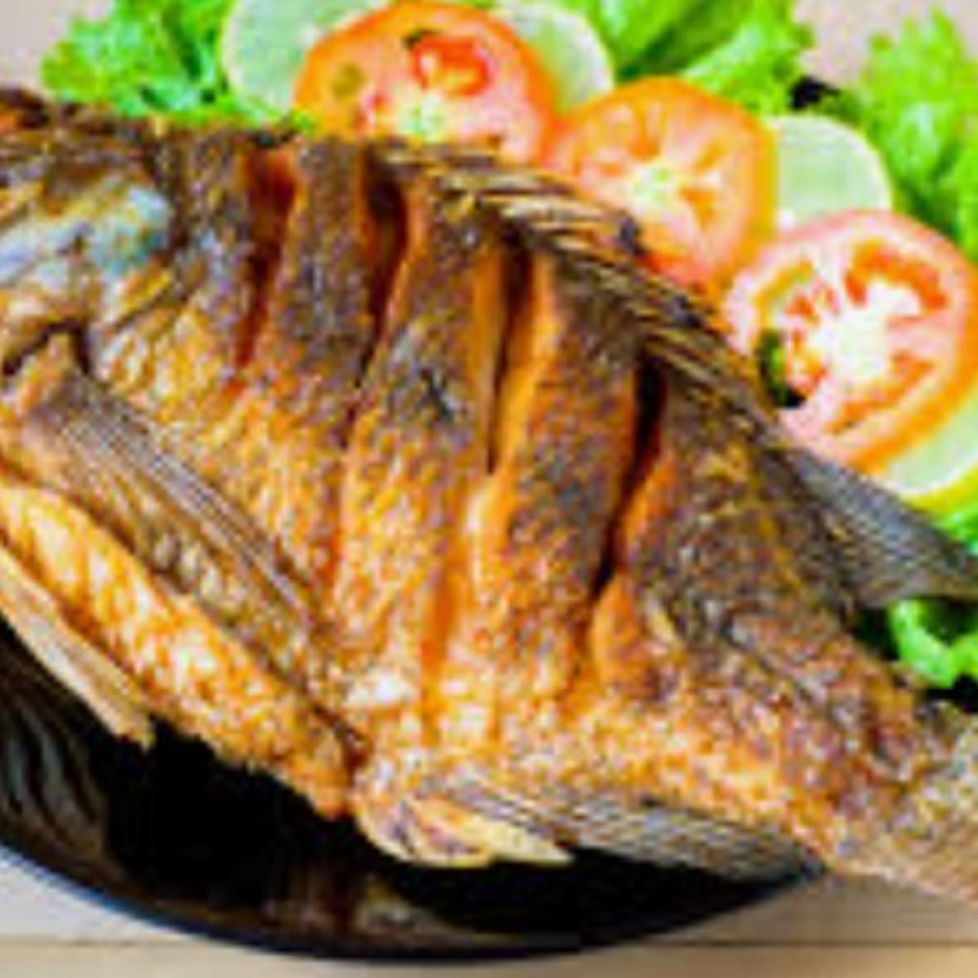 Cripy Fried Talapia - Ca Ro Phi Chien Gion