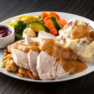 FRESH ROASTED TURKEY DINNER