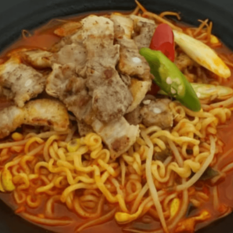 Veggie Pork Ramen