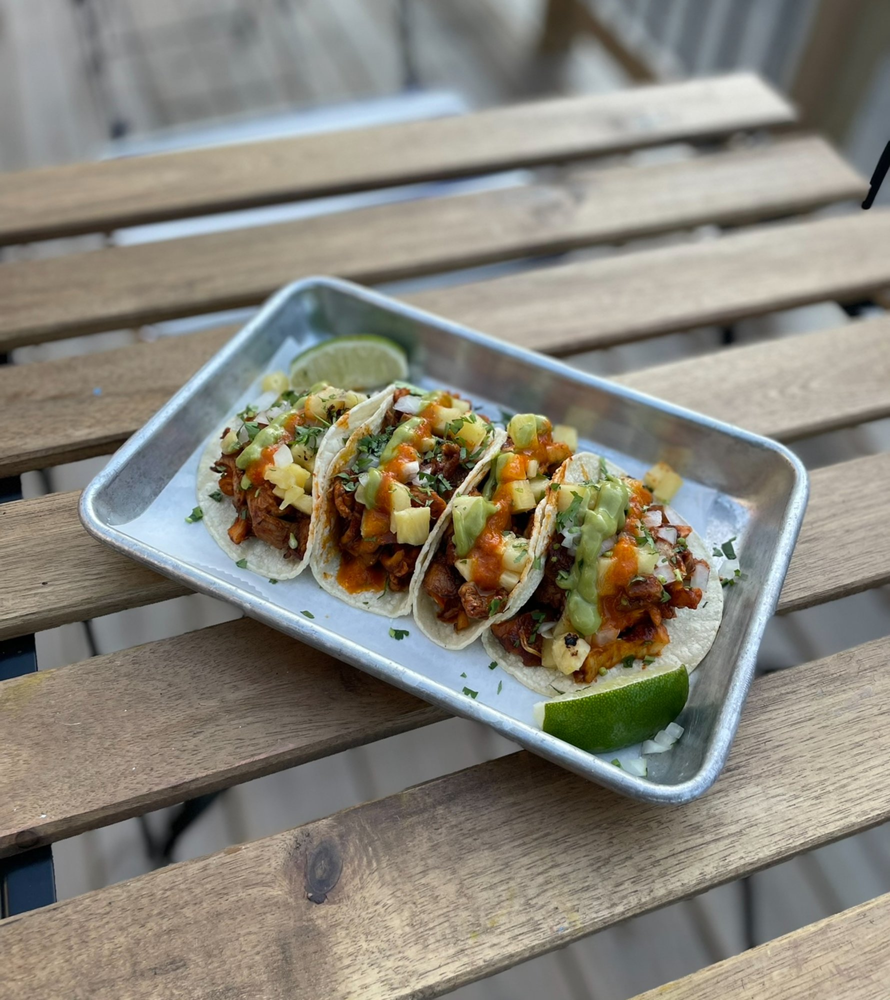 Vegan Al Pastor Tacos - 3 per Order