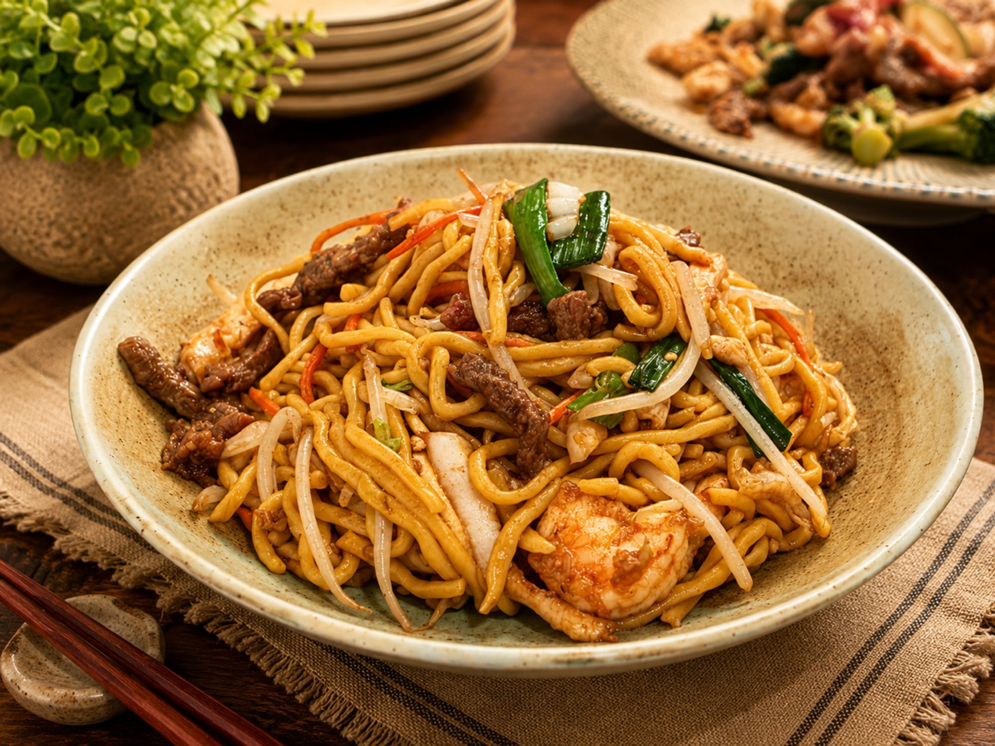 Combination Lo Mein / 什锦捞面