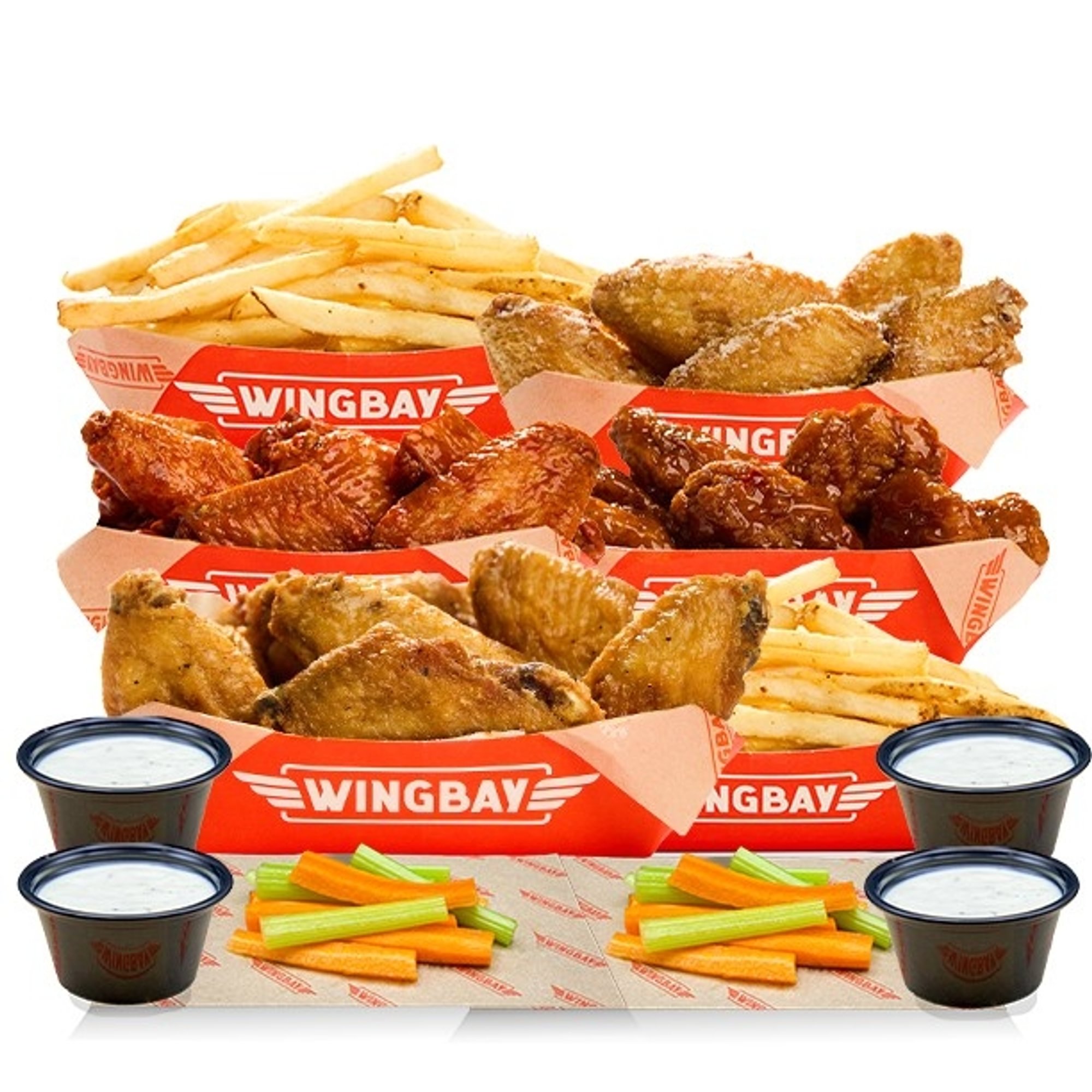 100-Piece Wing Bundle