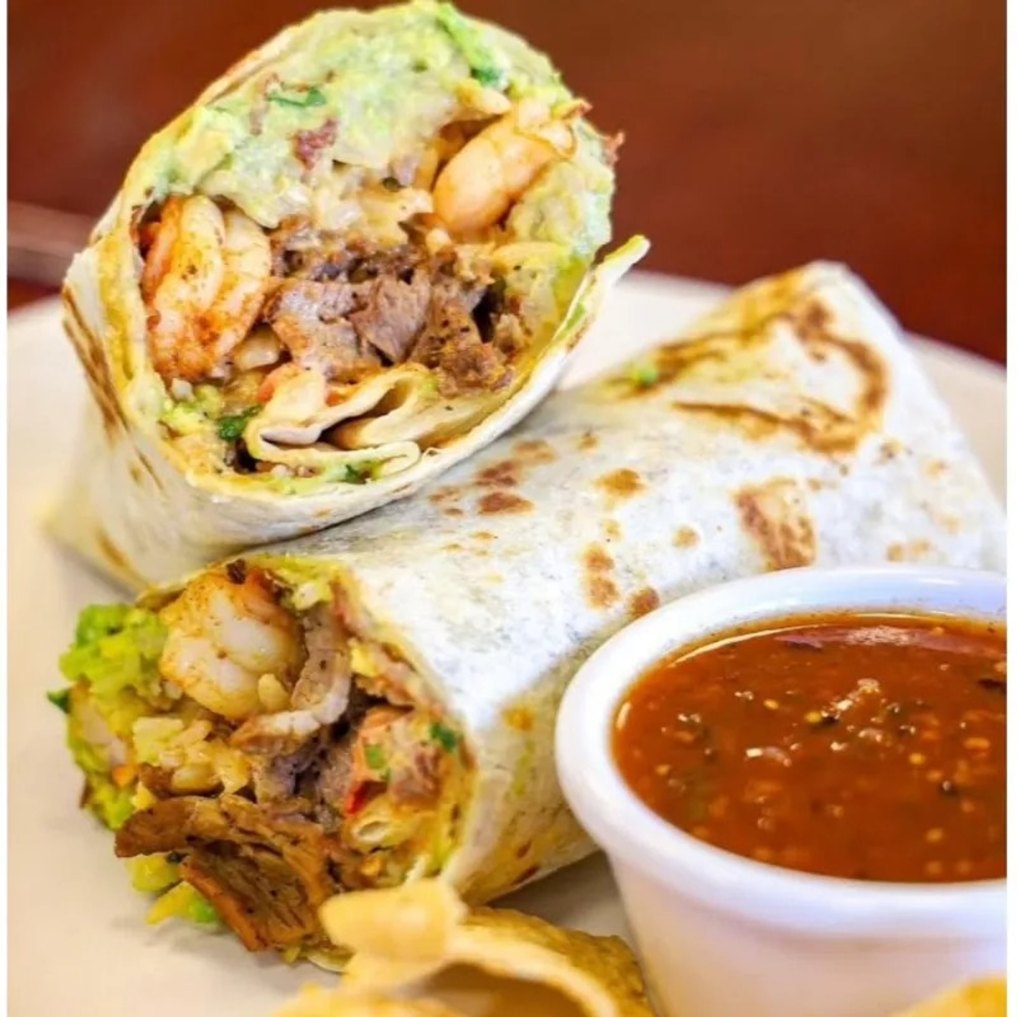 The Surf & Turf Burrito