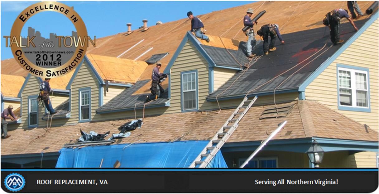 Most Roof Replacements are completed on the same day for all Northern Virginia homeowners!