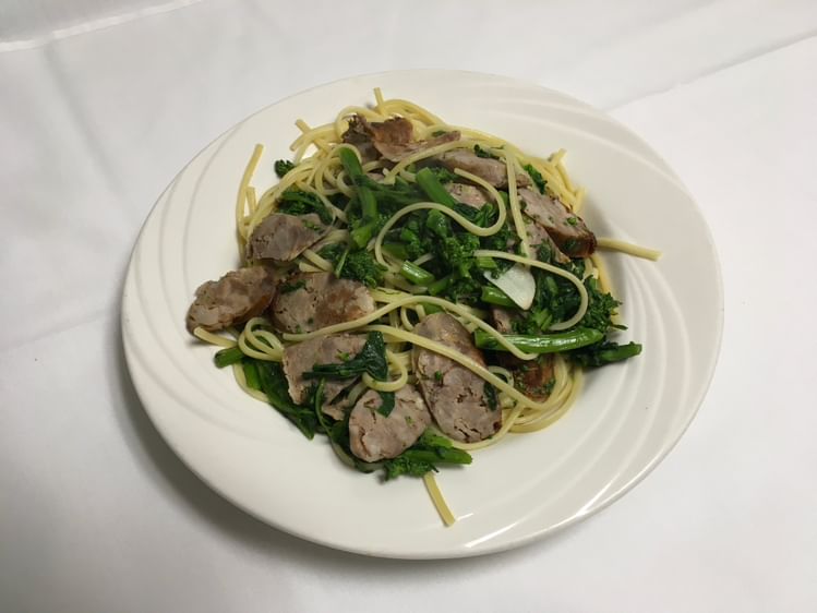 linguine Sausage & Broccoli Rabe