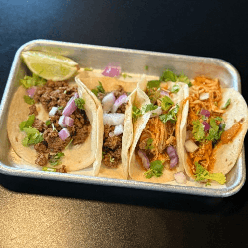 4 for $12 Street Tacos