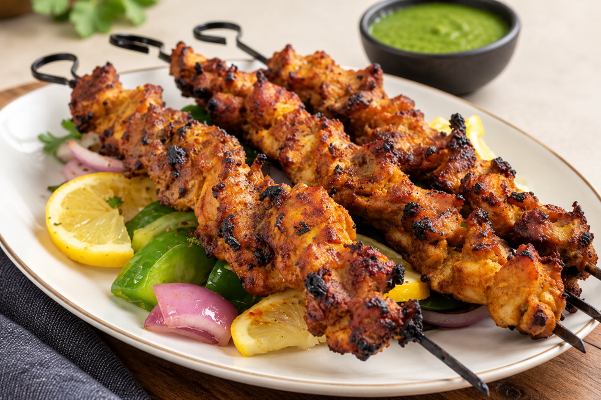 ACHARI CHICKEN KEBAB