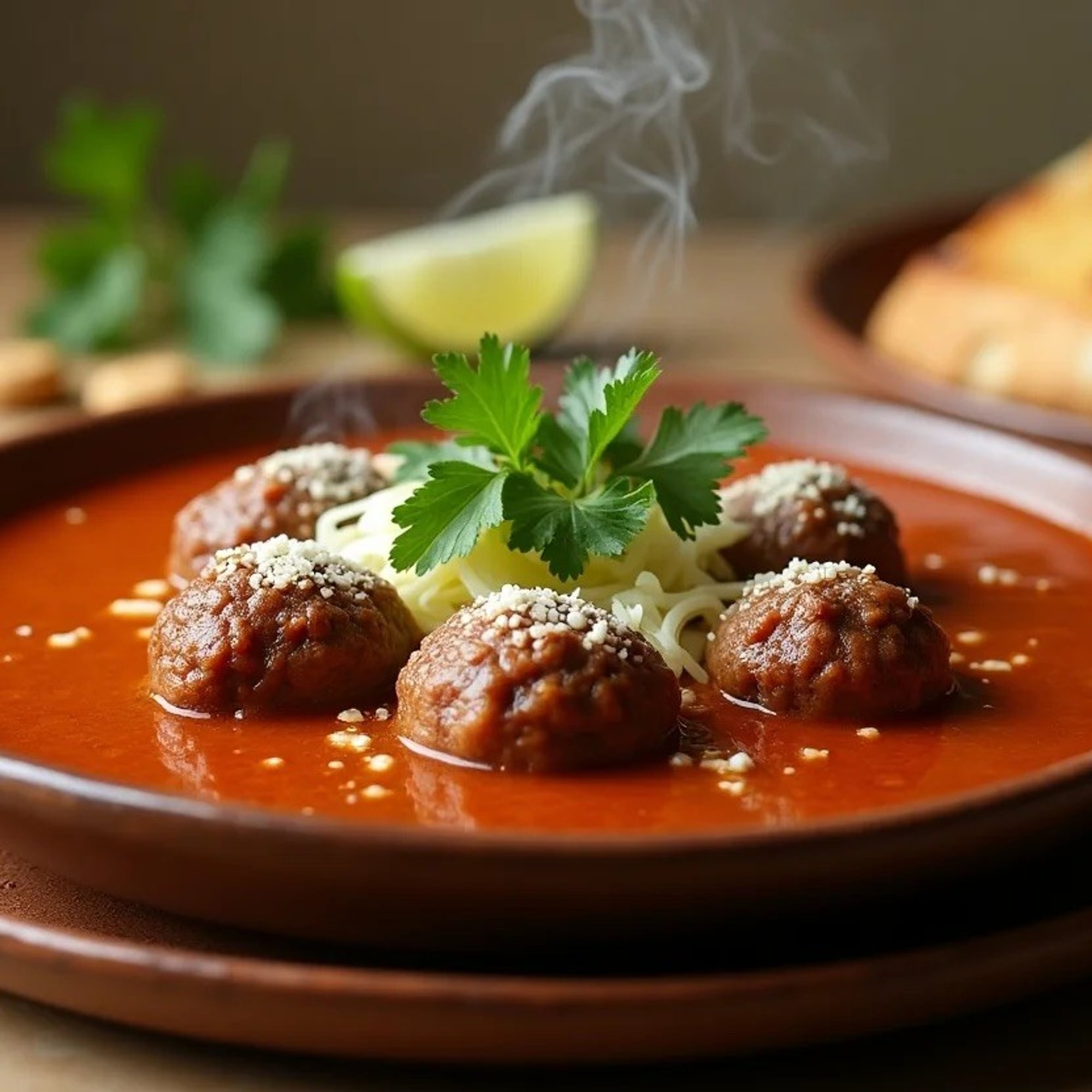 Sopa de Albondigas (Meatball Soup)