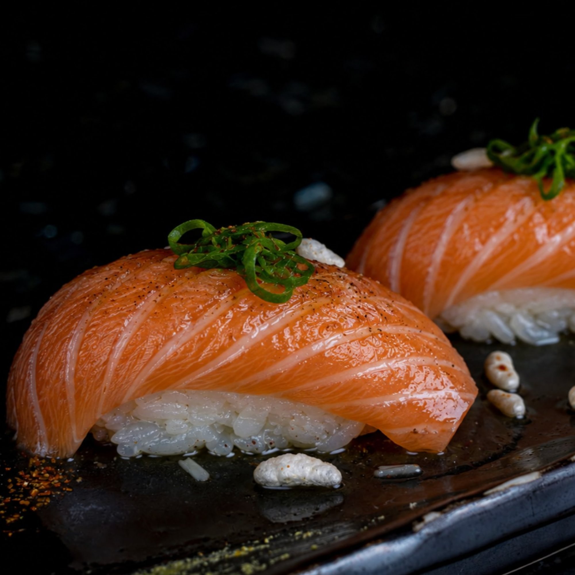 Salmon (Sake) Nigiri