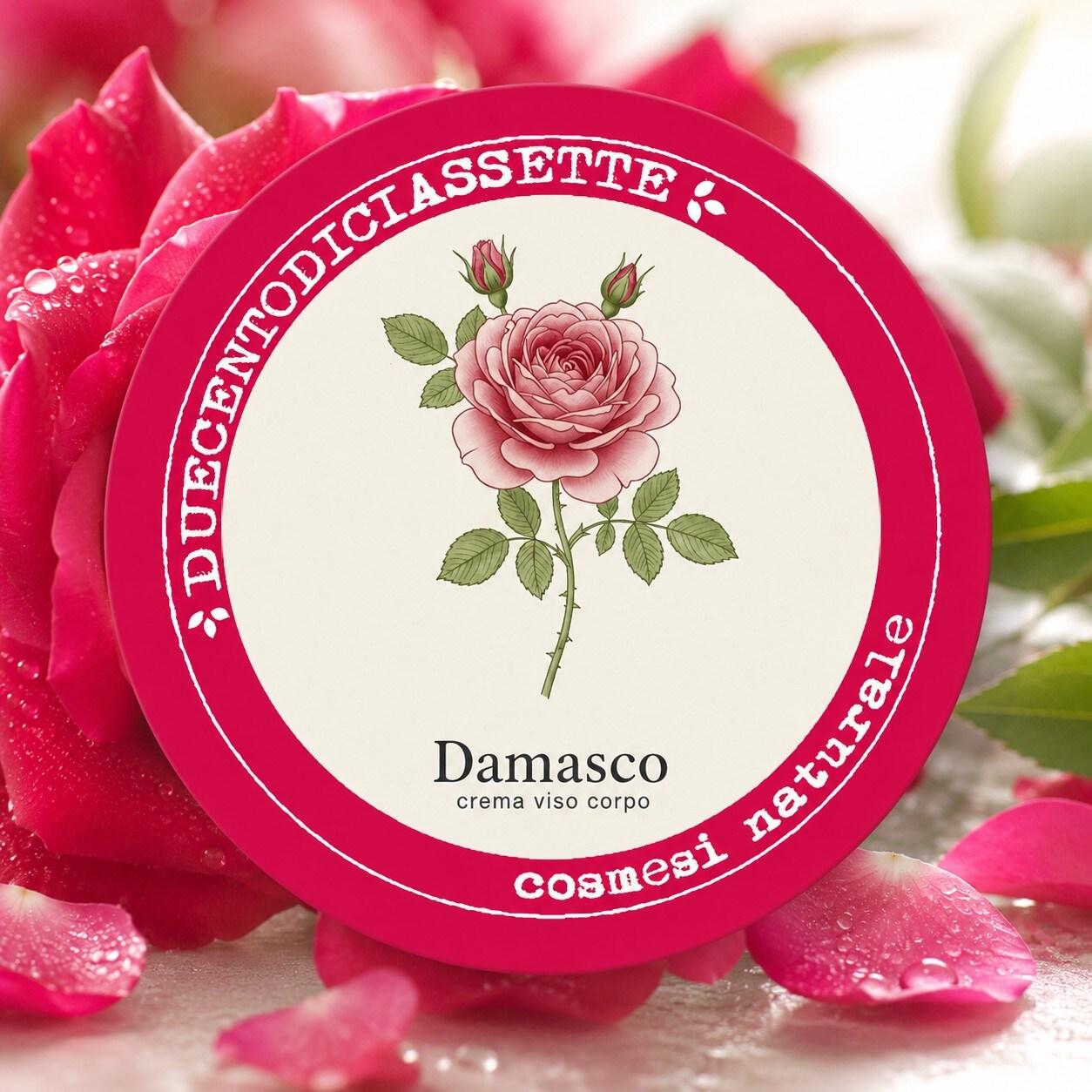 Damasco - crema viso alla rosa