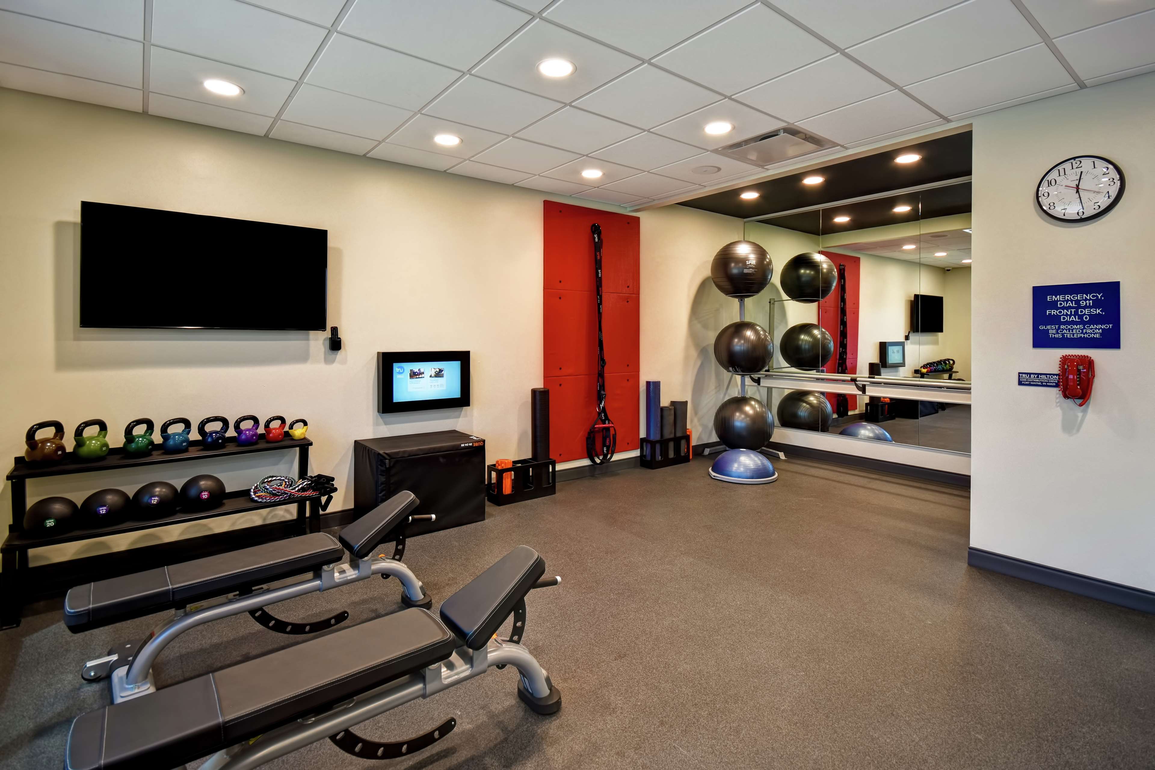 Health club  fitness center  gym