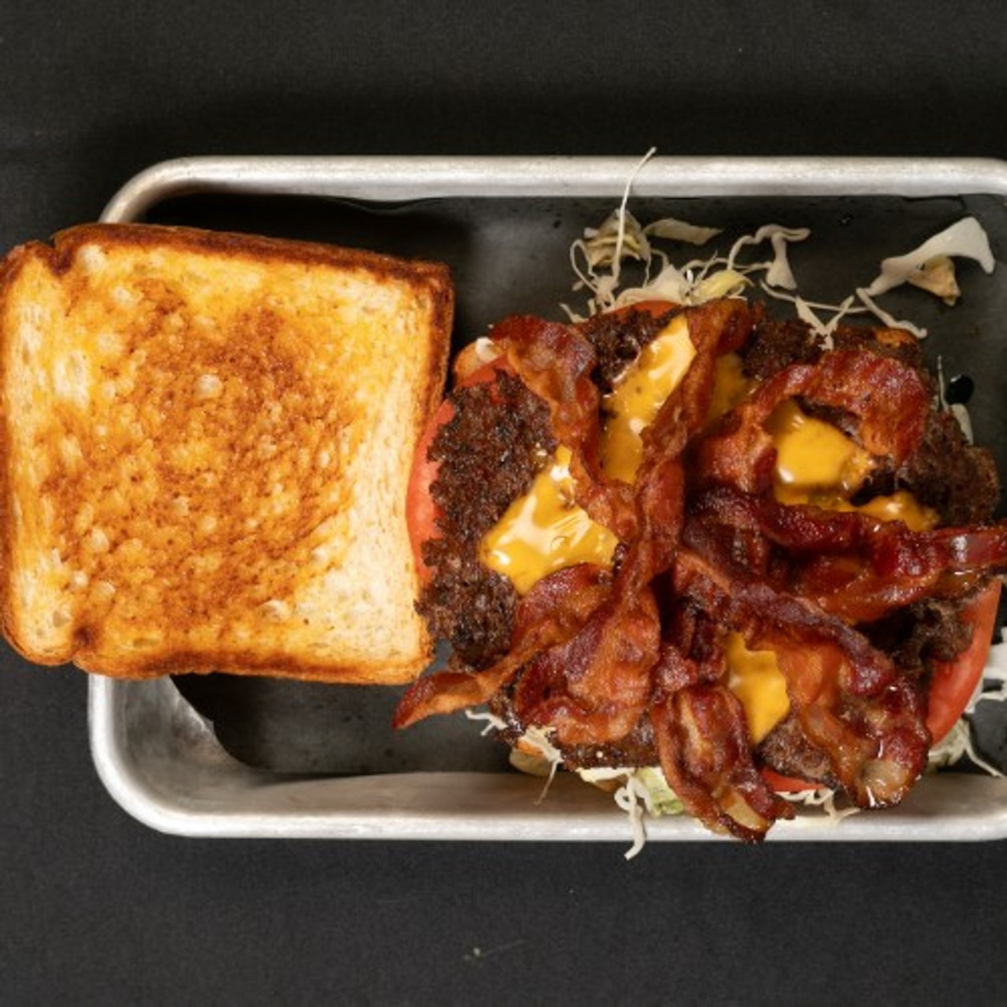 BLT Patty Melt Burger
