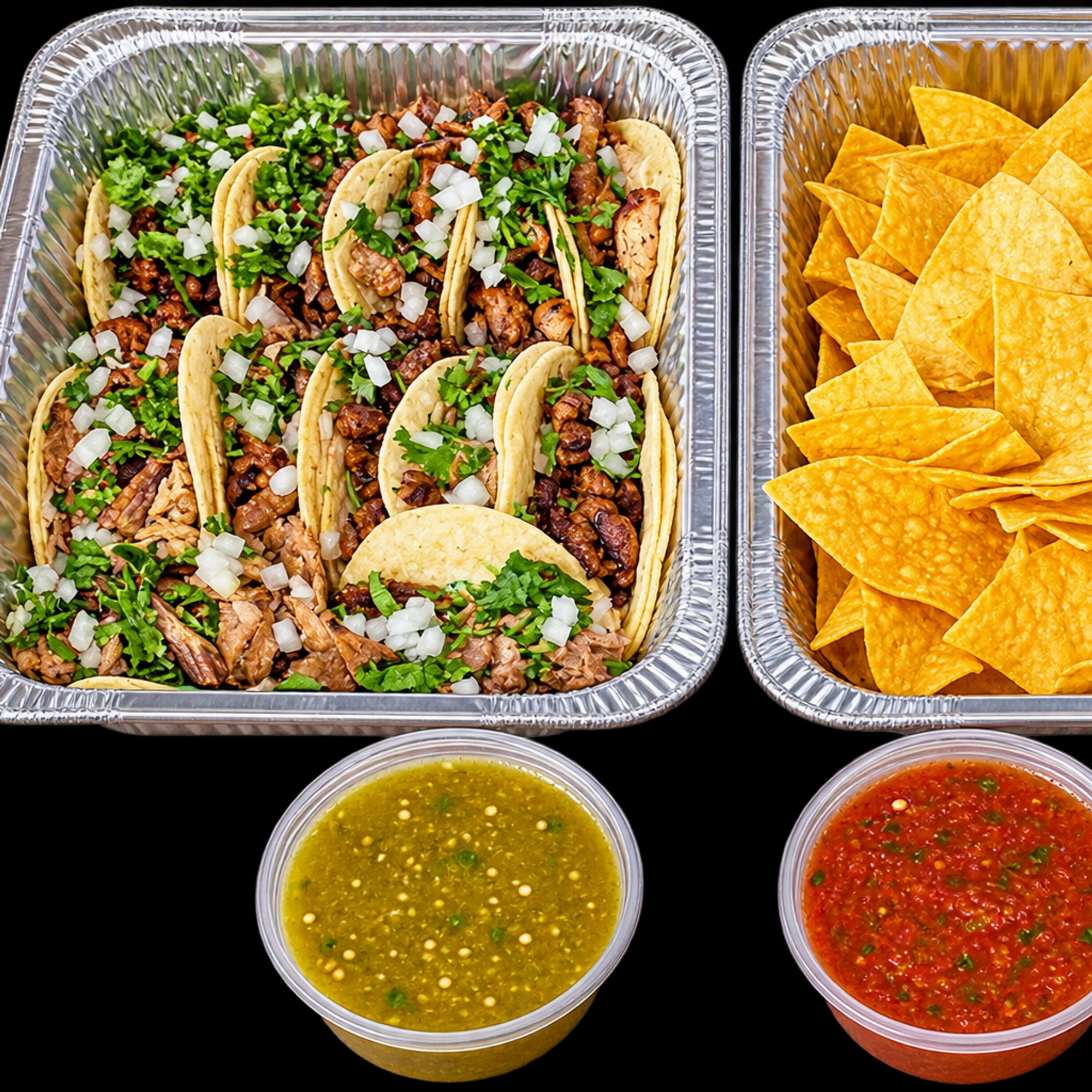 12 Street Tacos & Chips Tray