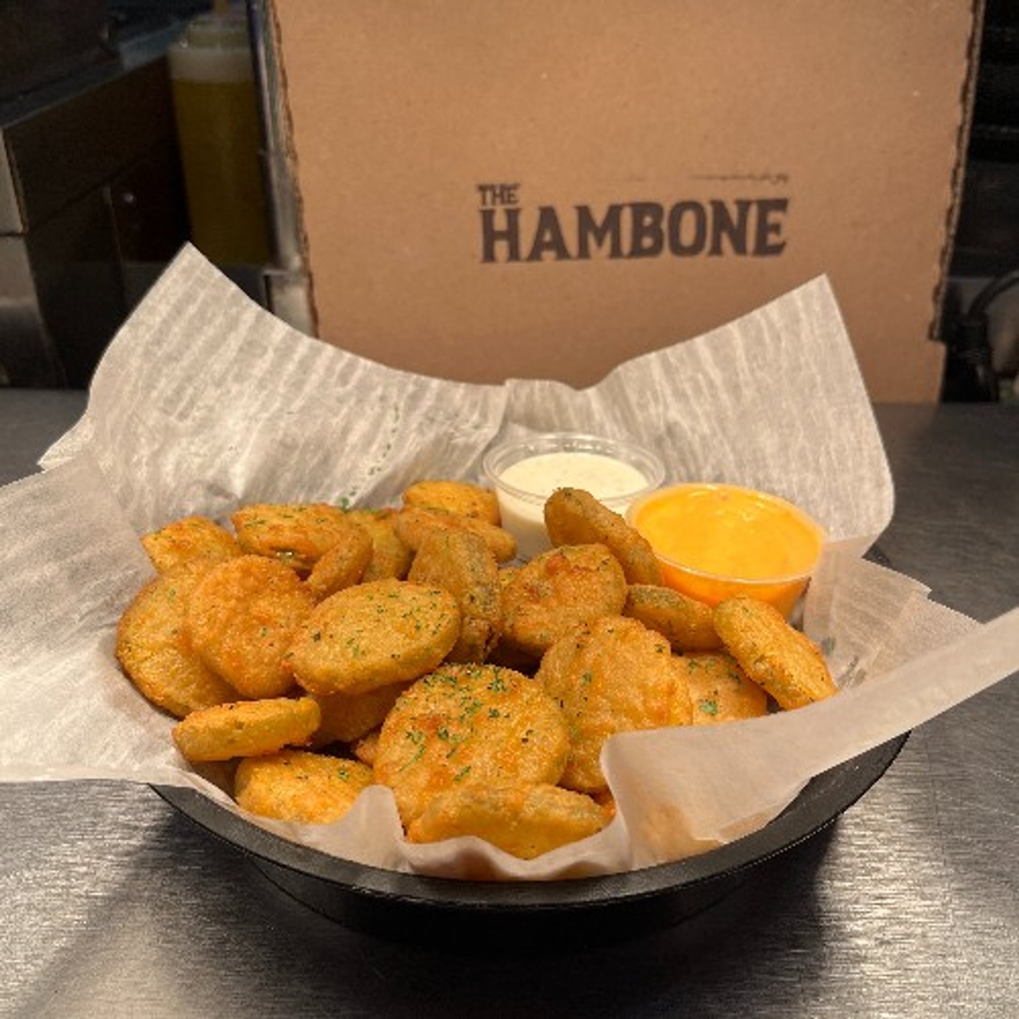 Deep Fried Pickle Chips