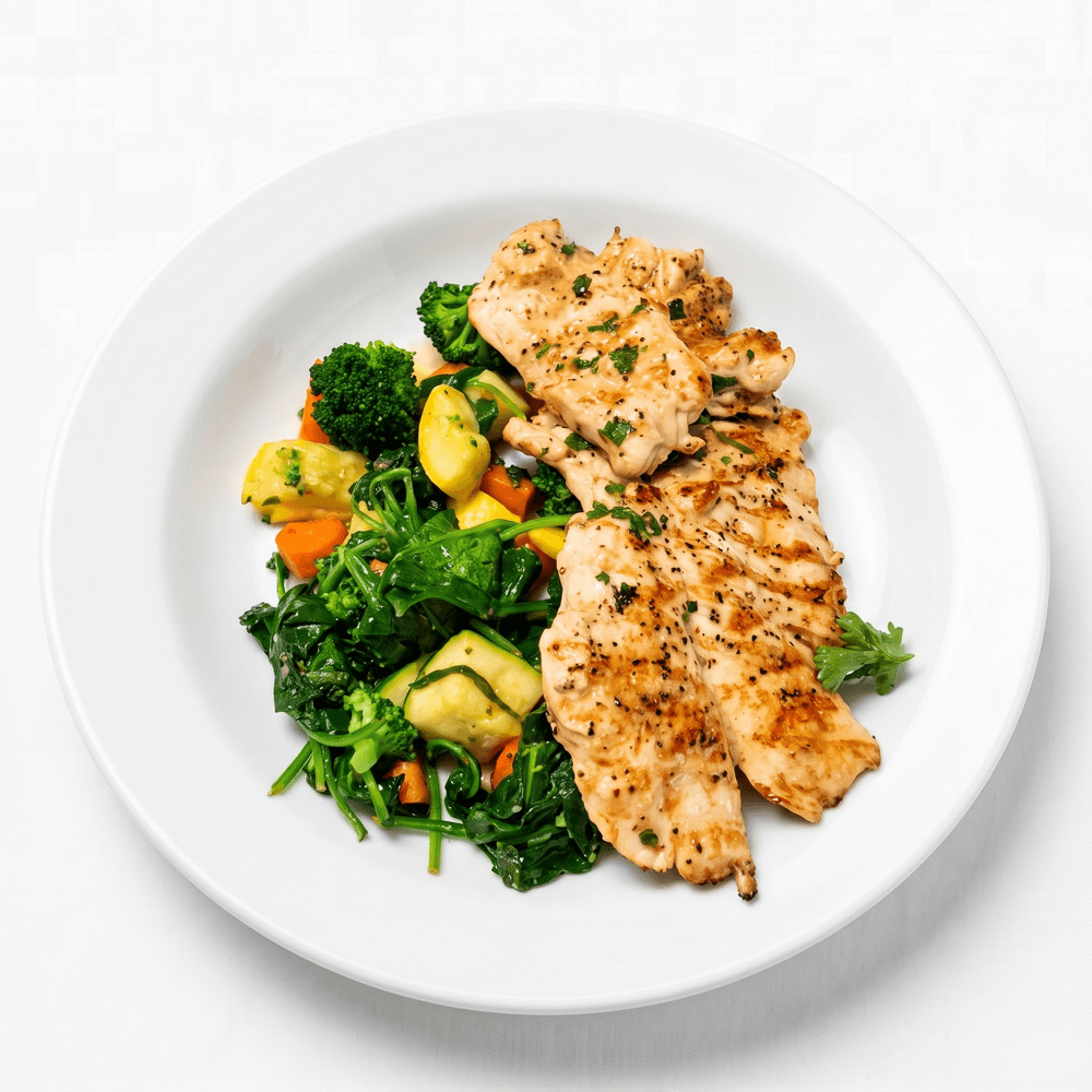 Petto di Pollo con Verdure