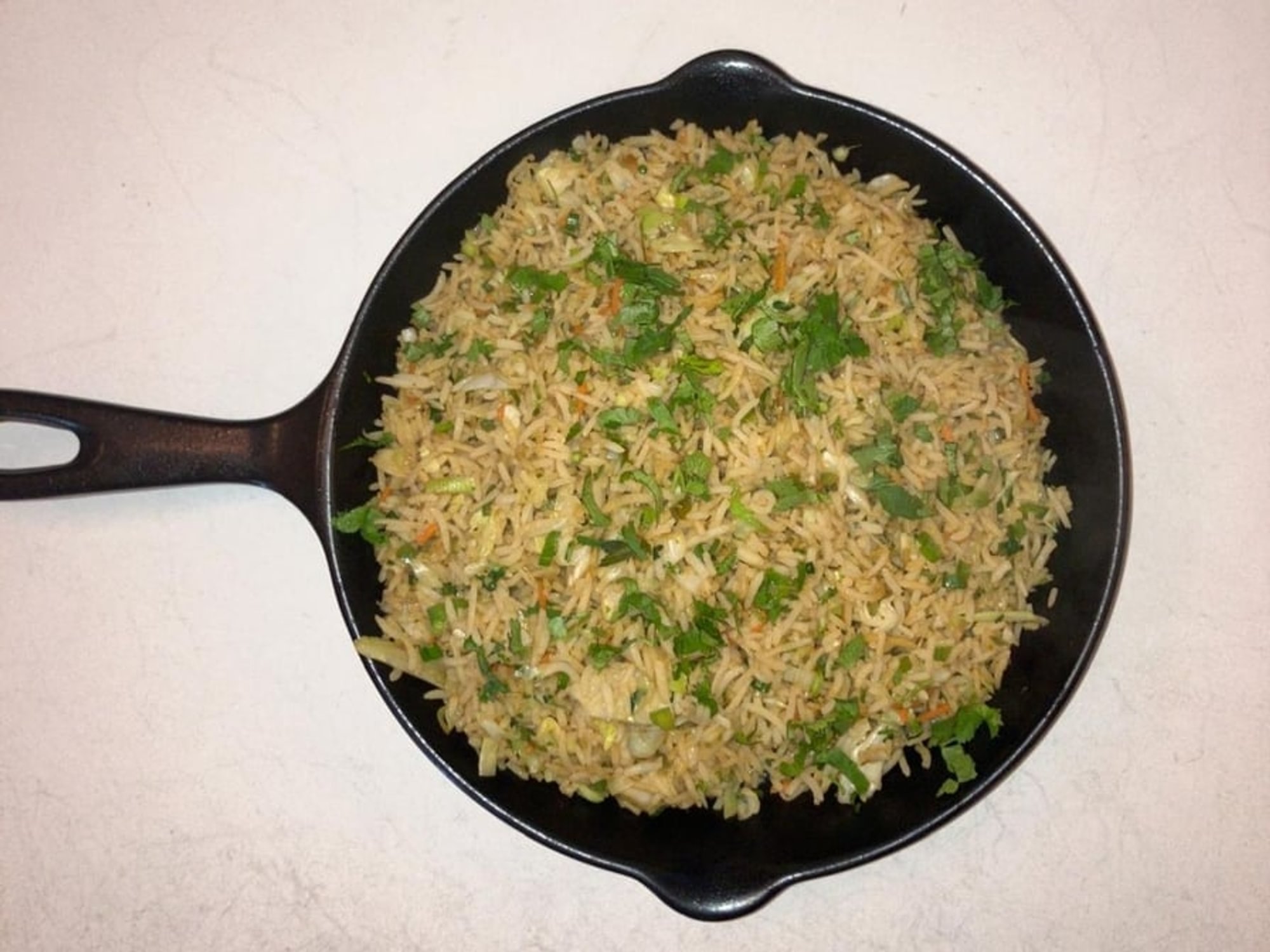 Chilli Garlic Fried Rice (Online)