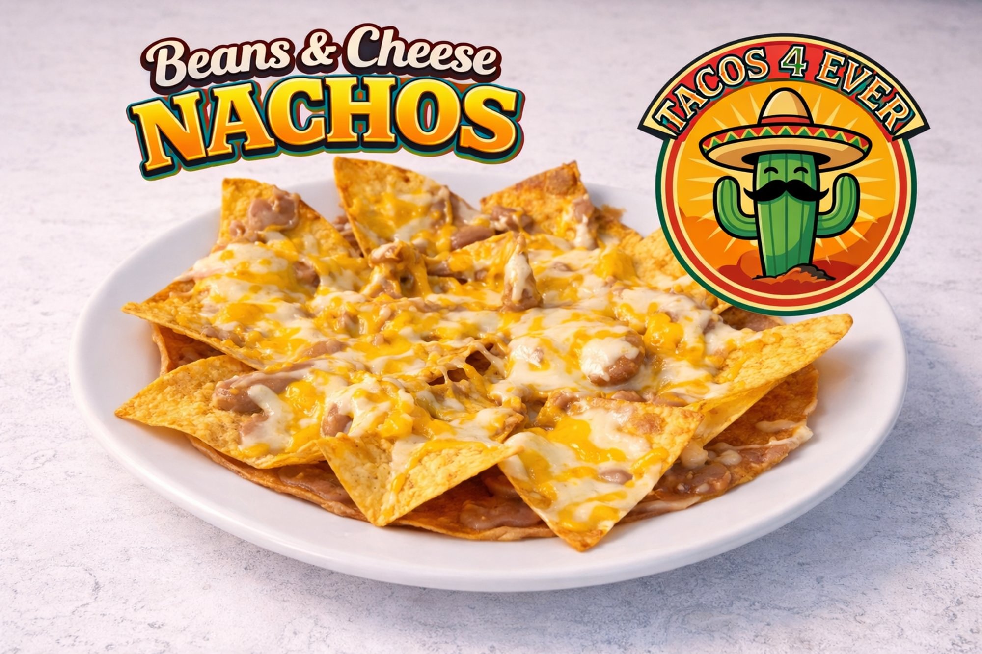 Bean & Cheese Nachos