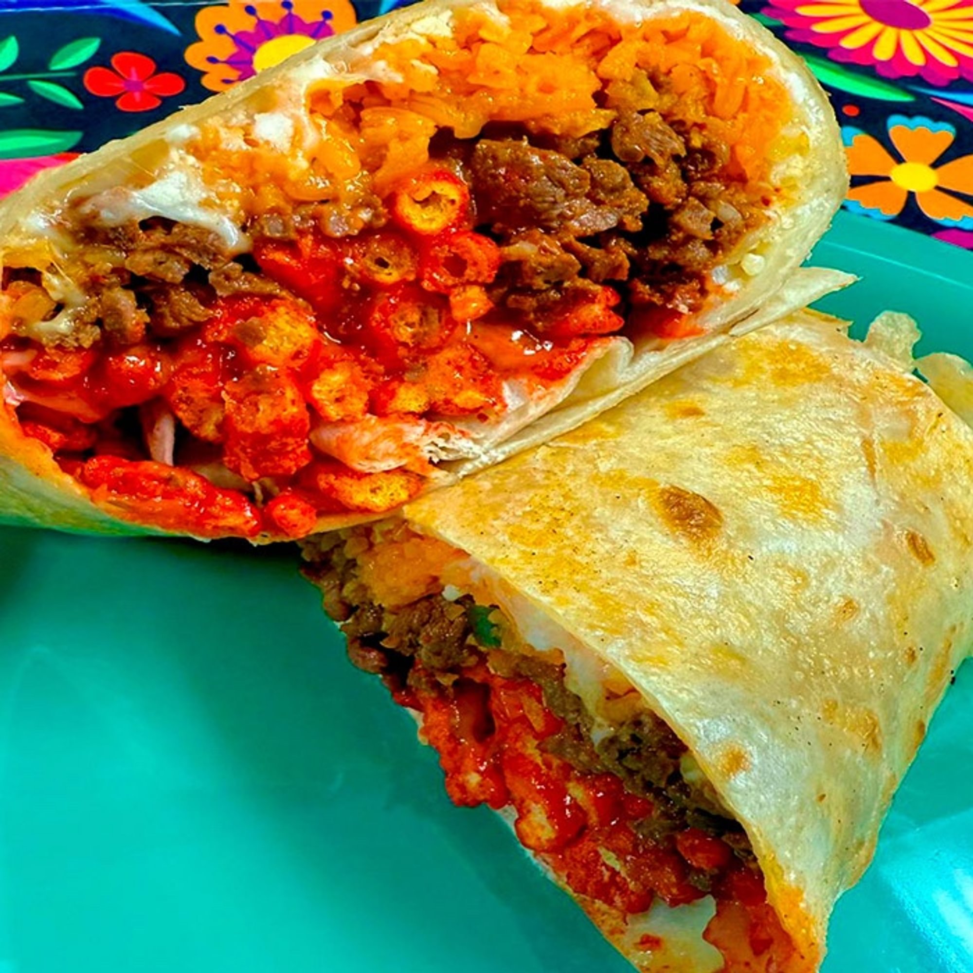 Hot Cheeto Burrito