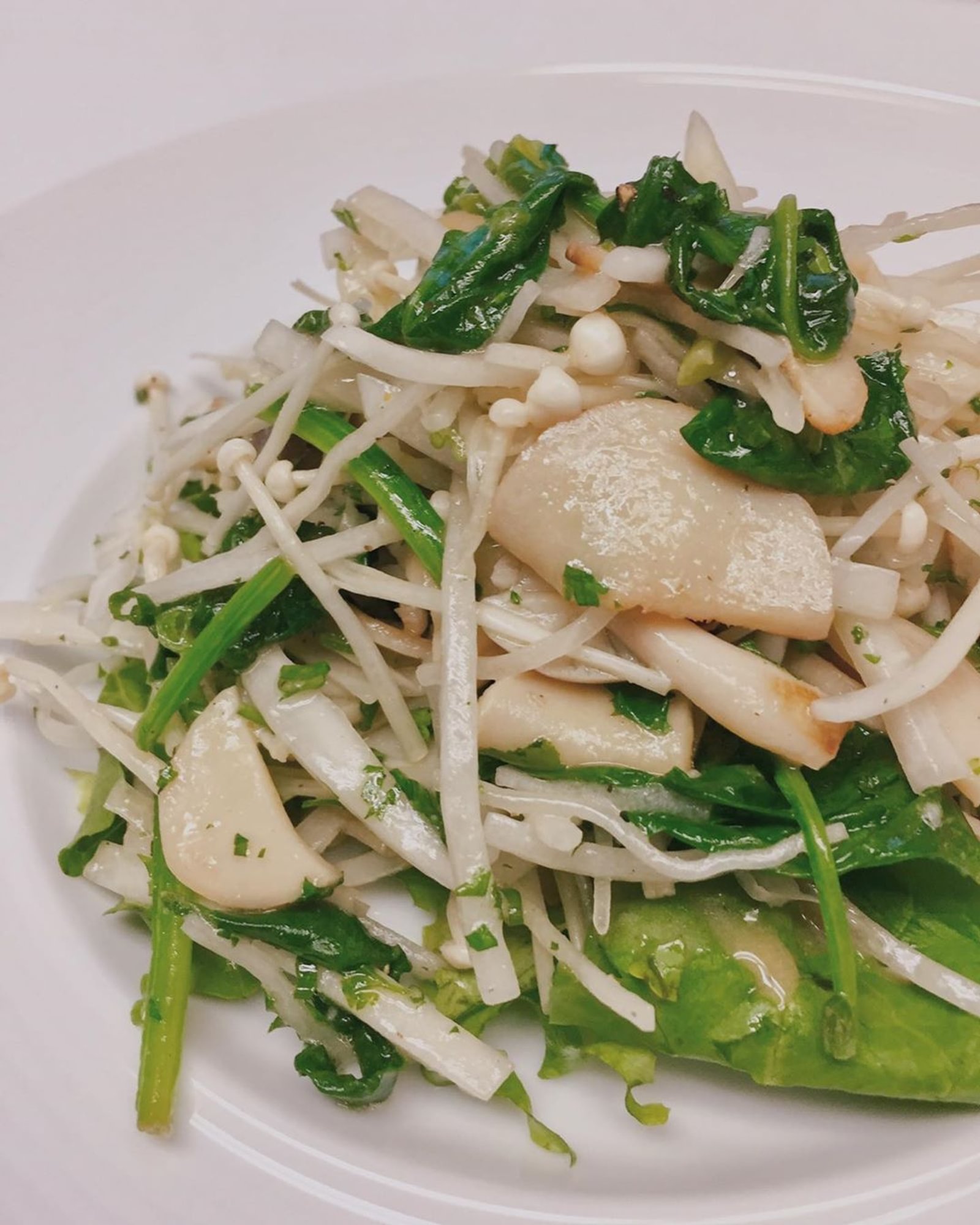 Sautéed Mushroom Salad