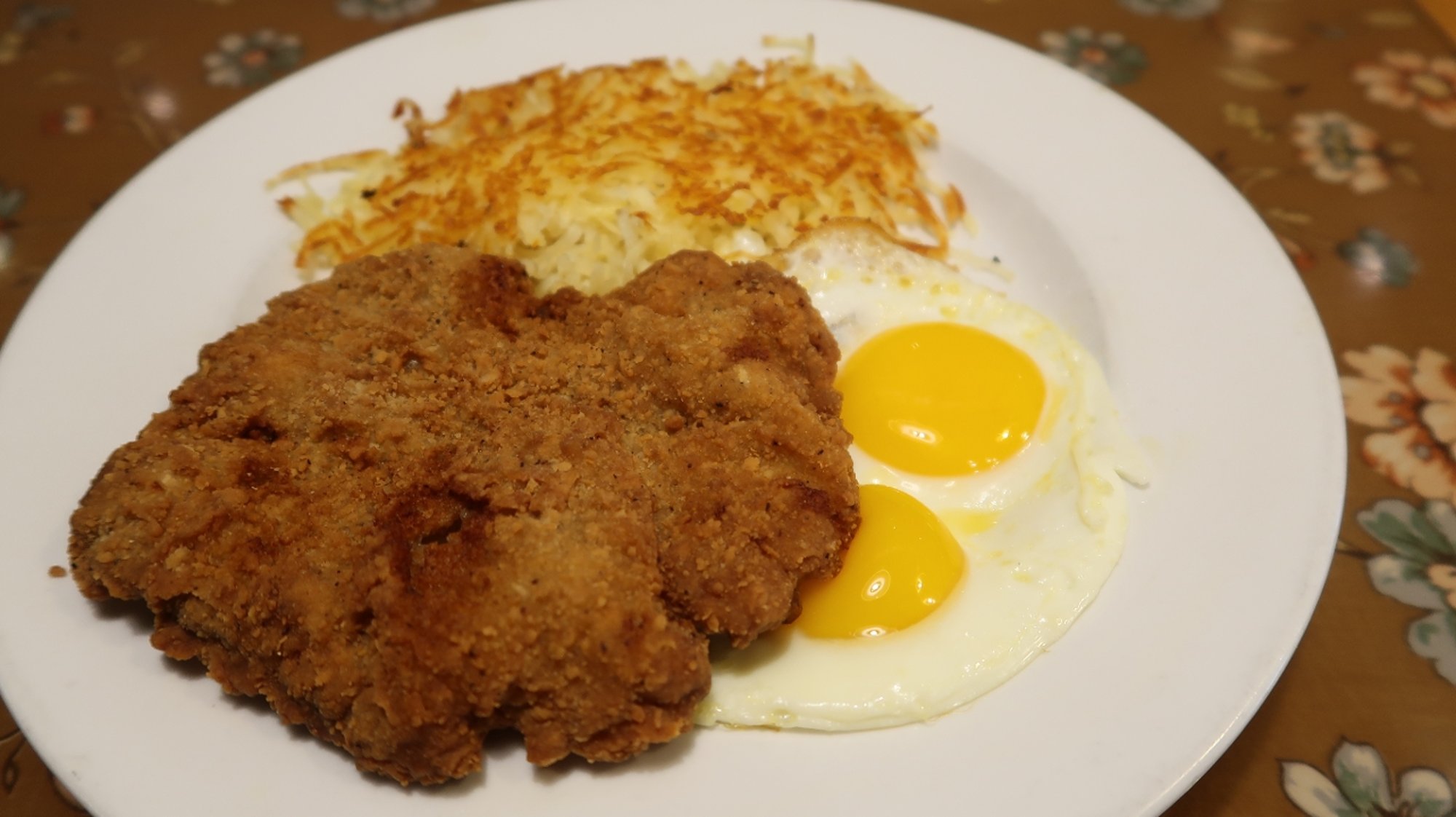 Kountry Fried Steak & Eggs