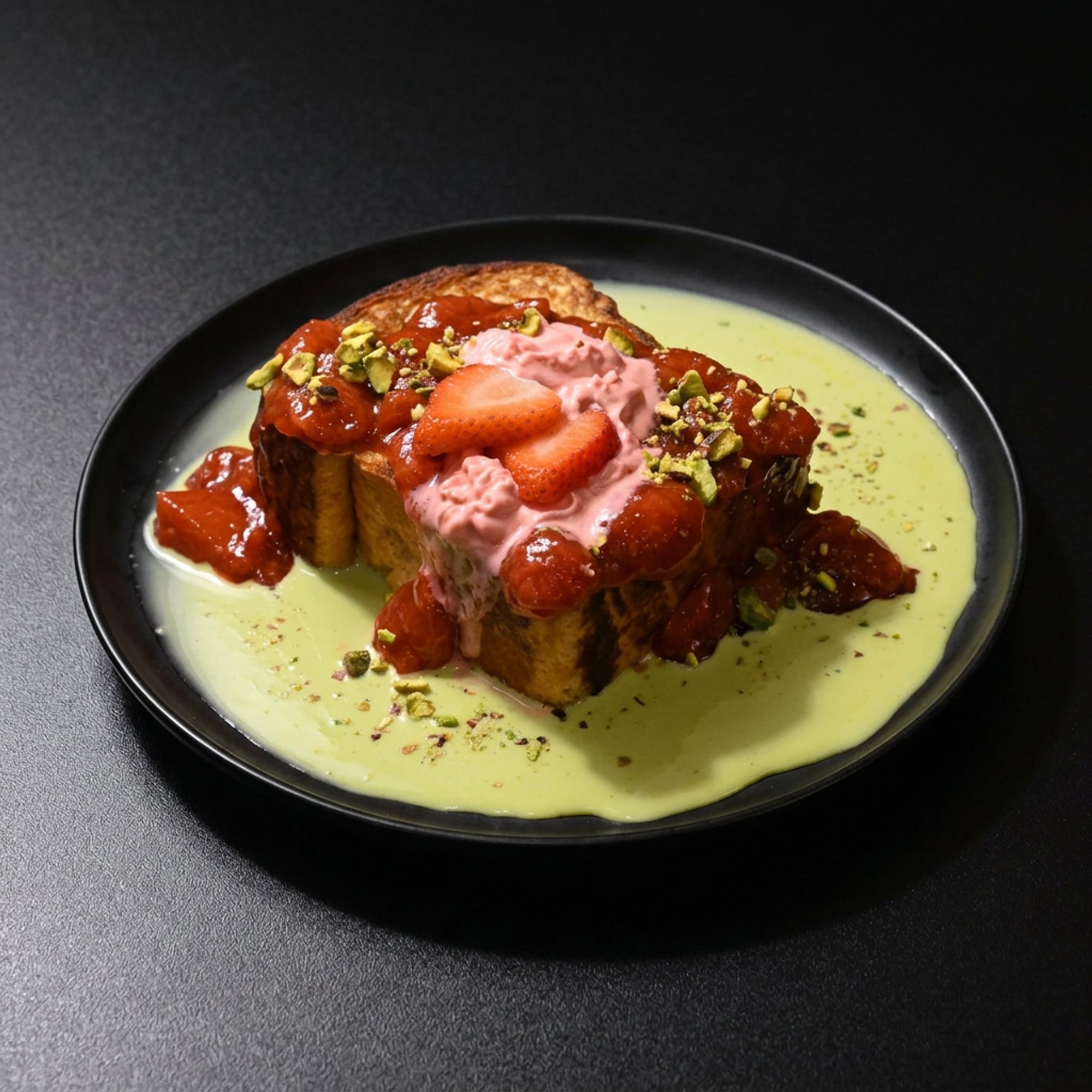 Pistachio French Toast