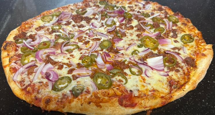 Hot Taco Pizza