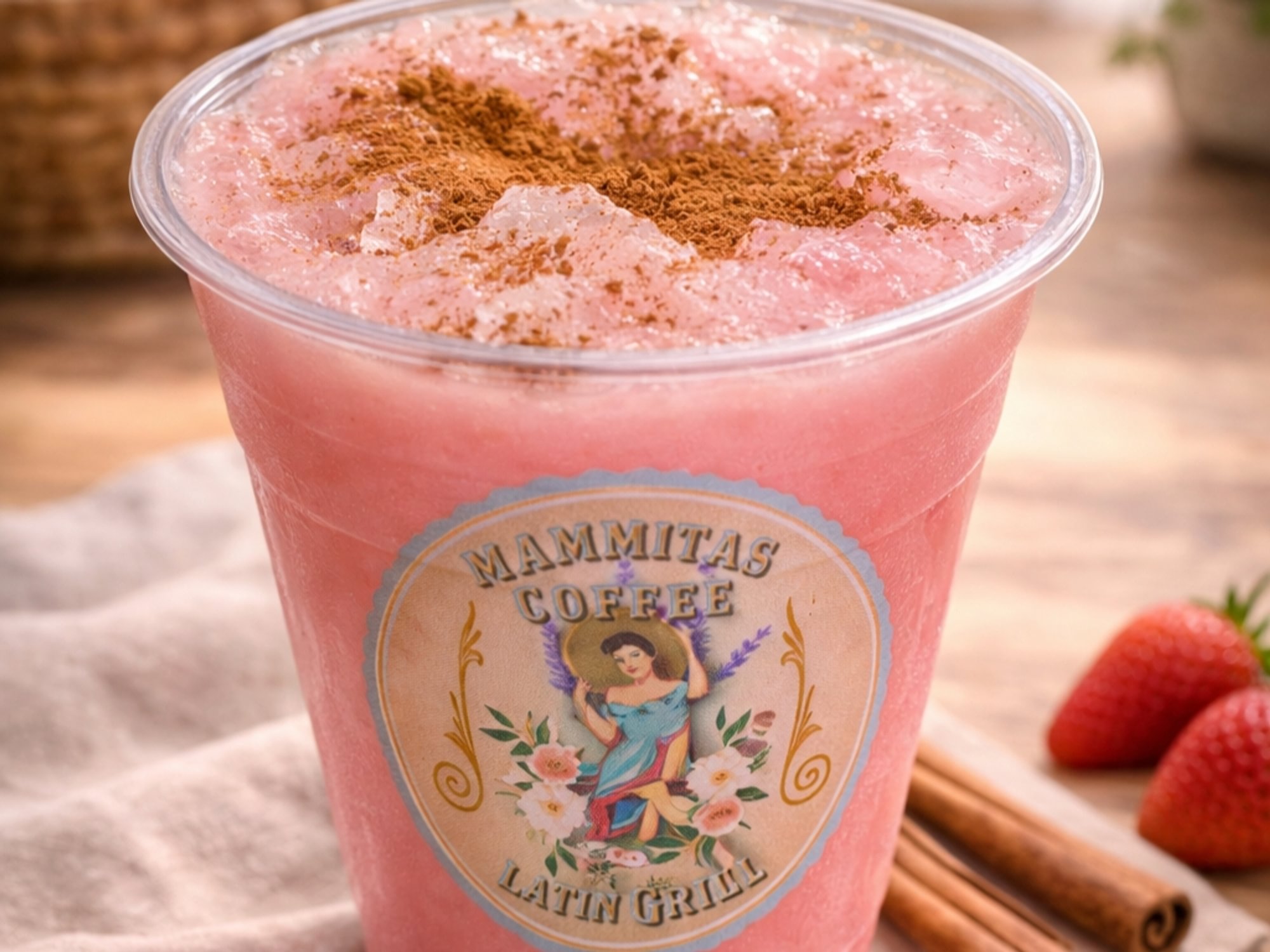 Agua de Horchata Fresa