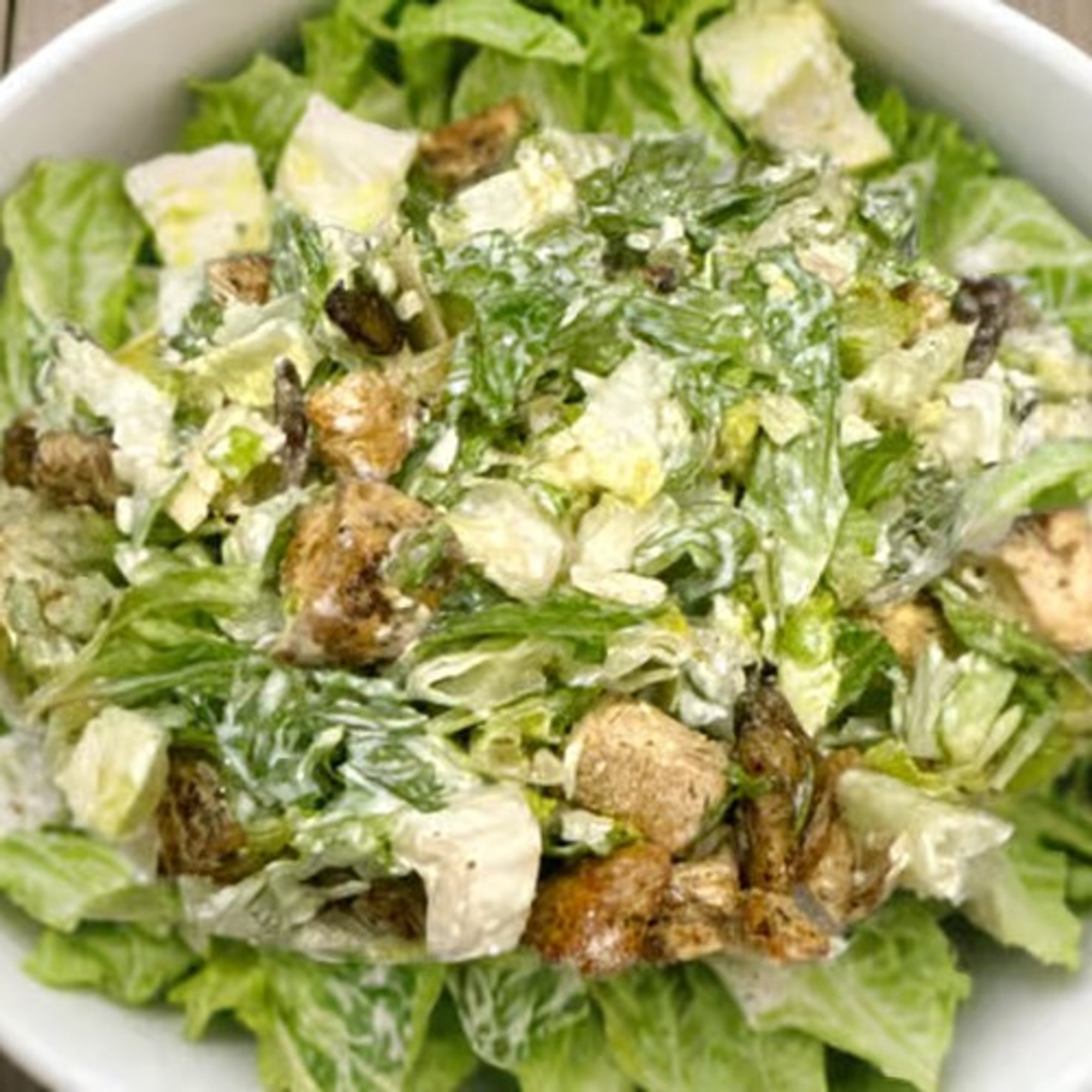 Caesar Salad with Grilled Chicken