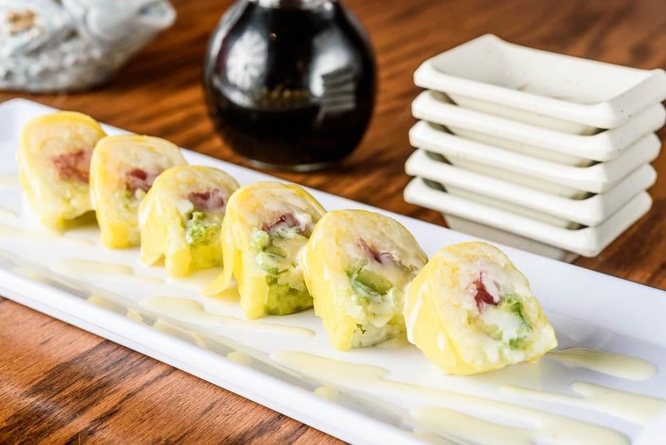 Mango Tuna Roll •
