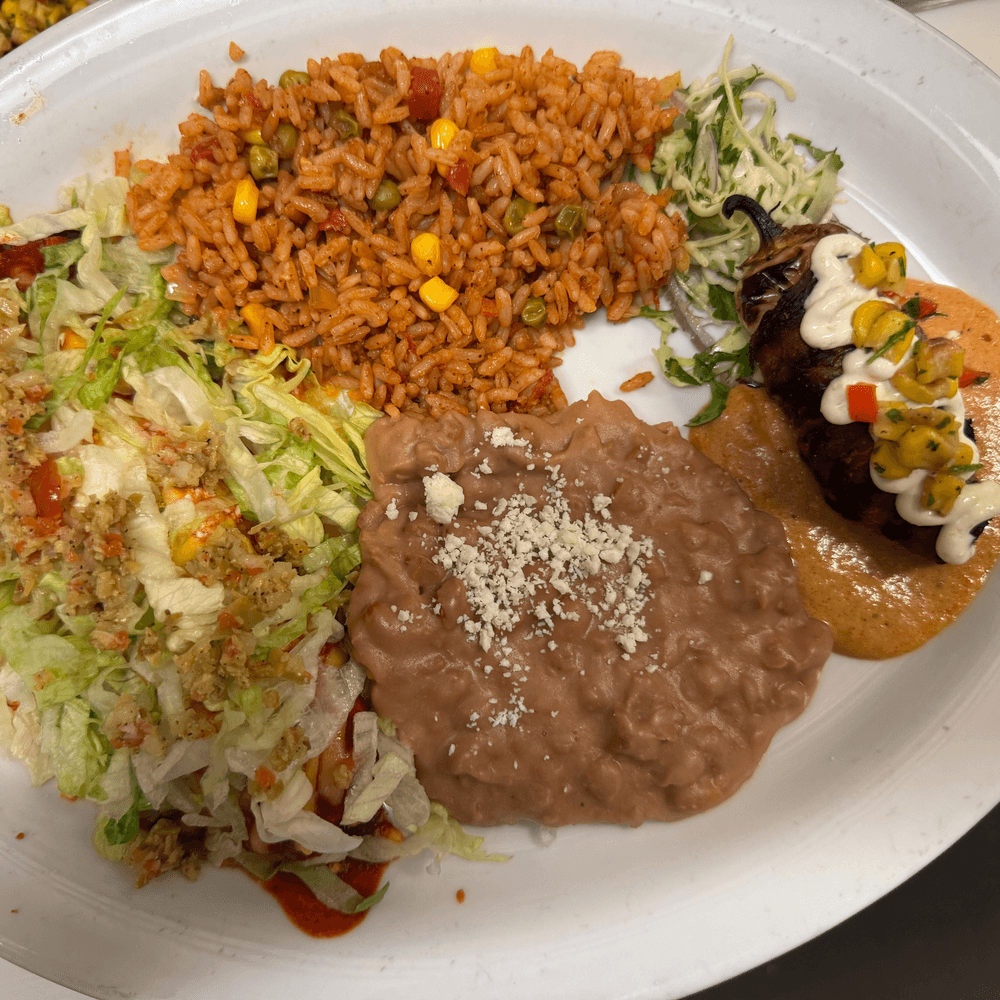 One Chicken Enchilada, a Diablo Chico Combo