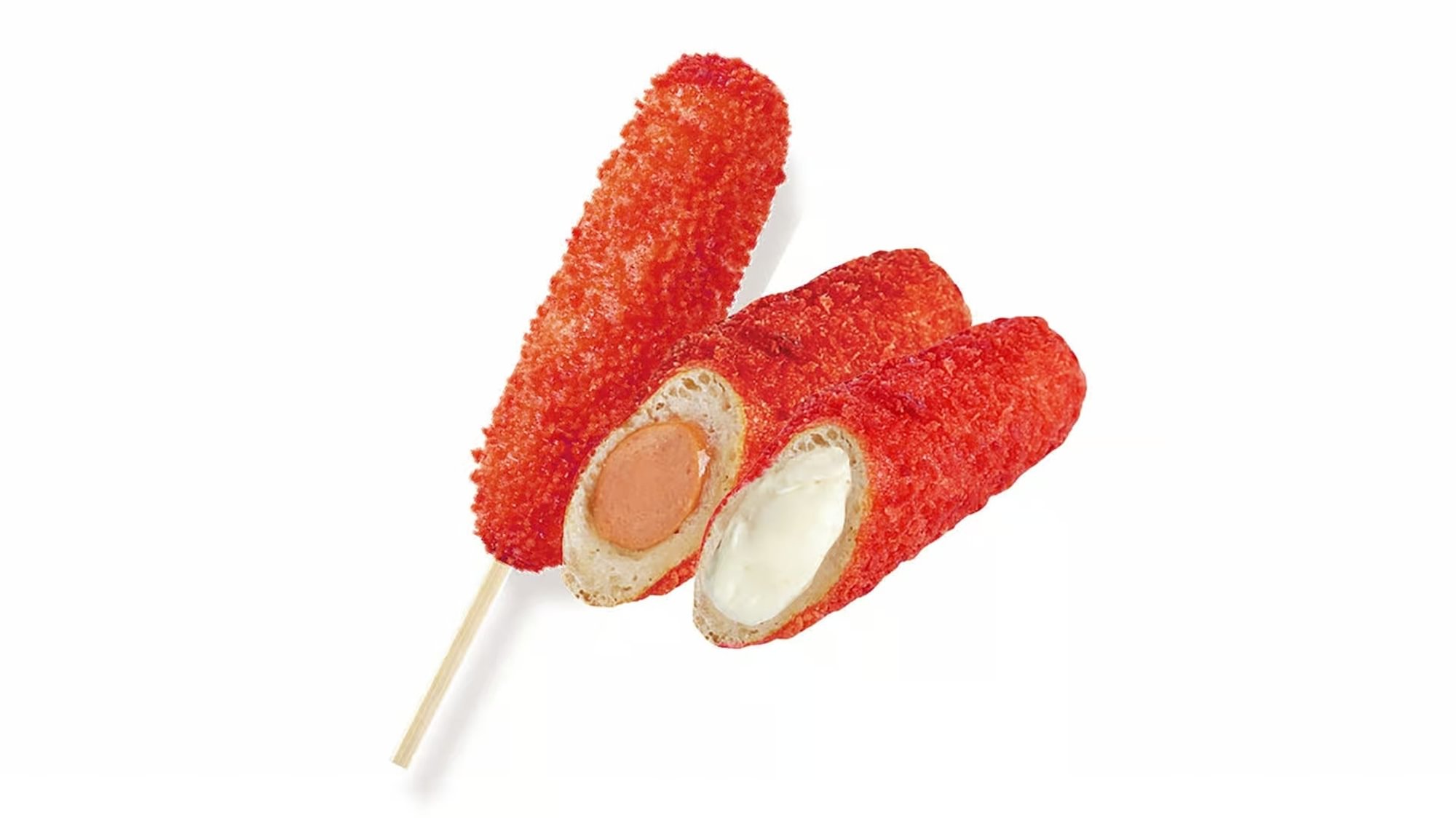 Hot Cheetos Half & Half Hot Dog