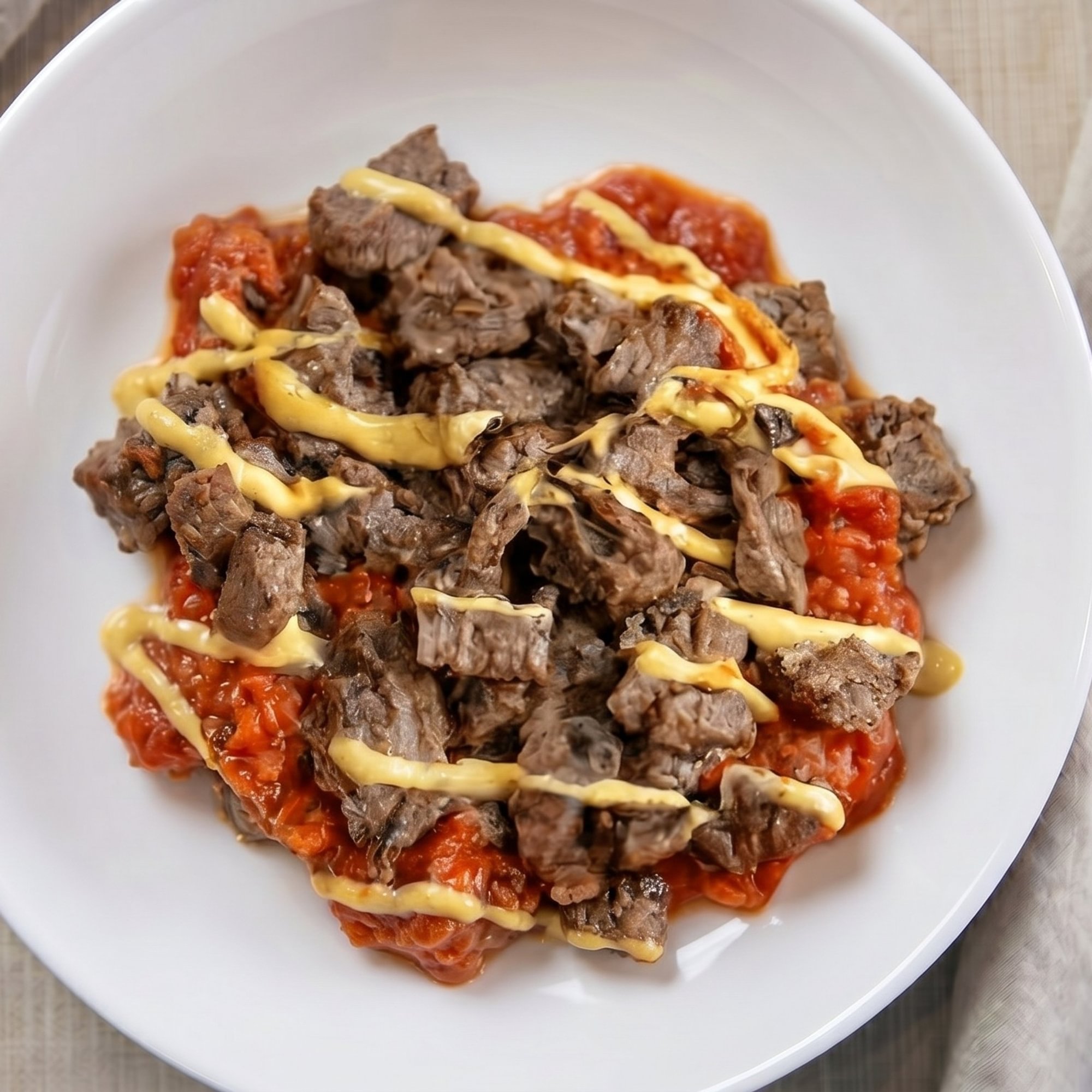 Pizza Cheesesteak Fries