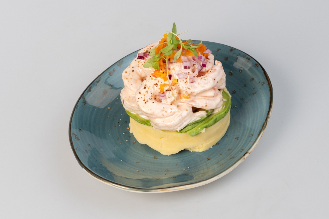 Shrimp Causa