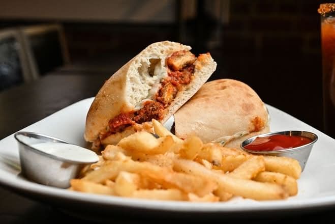 Oven Baked Parmesan Sub