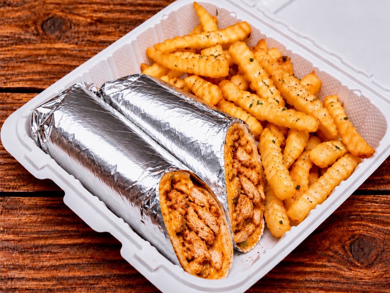 Chicken Shawerma Philly Cheesesteak Meal
