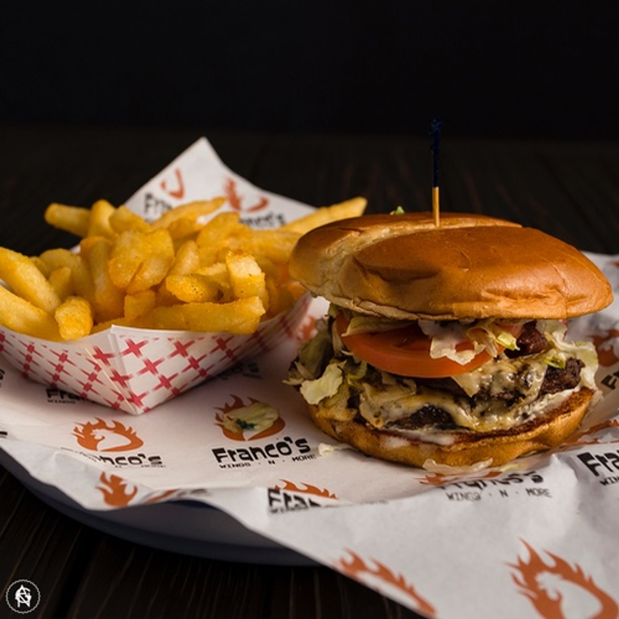 #5 Bacon Ranch Burger Combo
