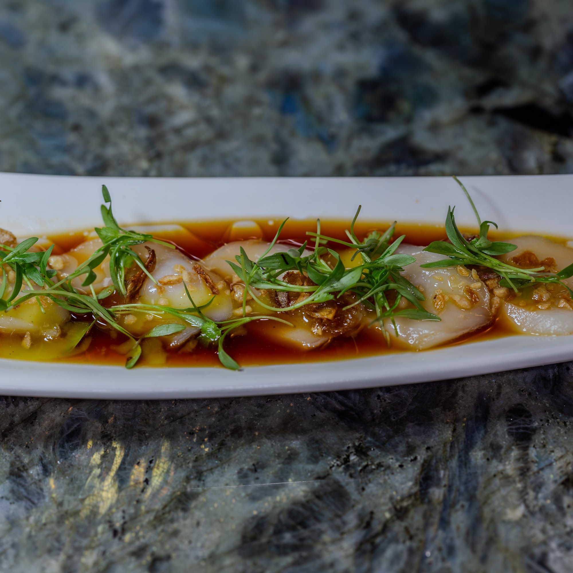 Escolar Carpaccio