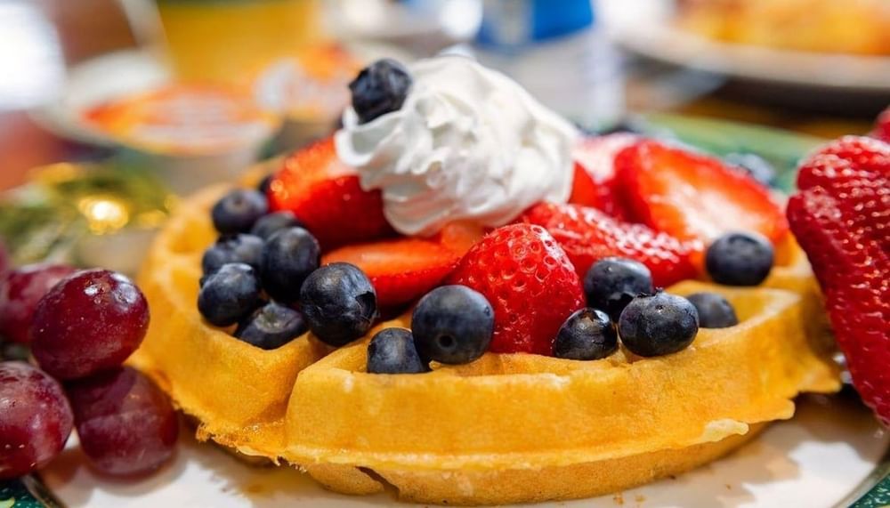 Fruity Waffles