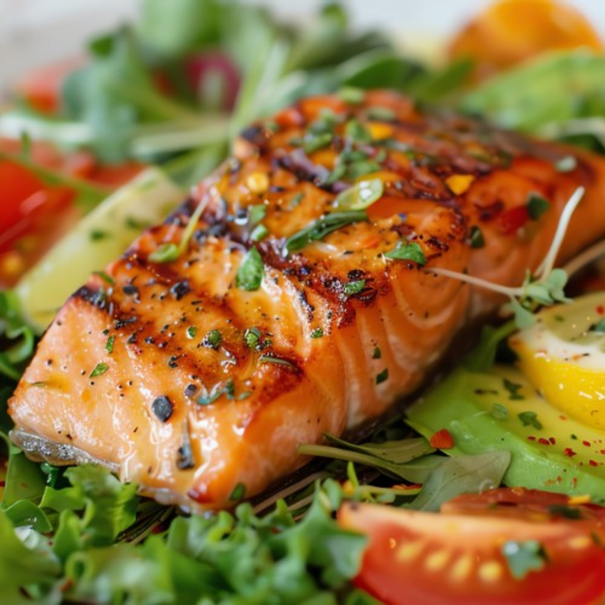 Garlic-Herb Salmon