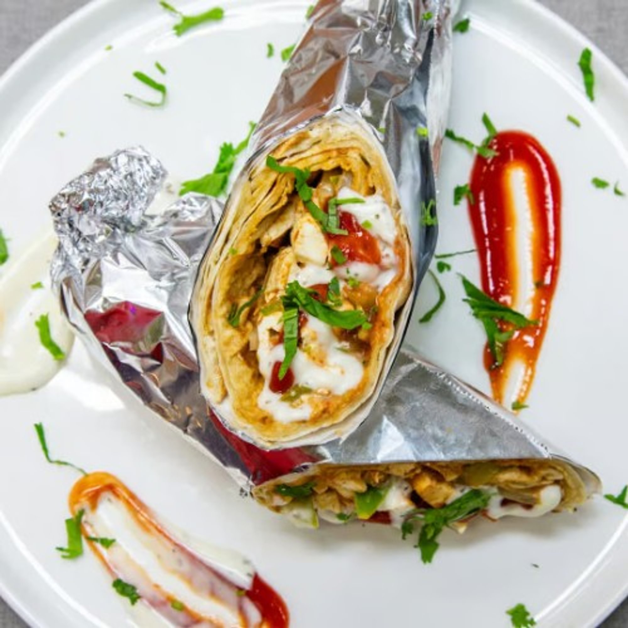 Paneer Tikka Roll
