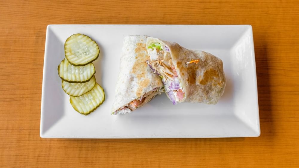 Greek Chicken Wrap