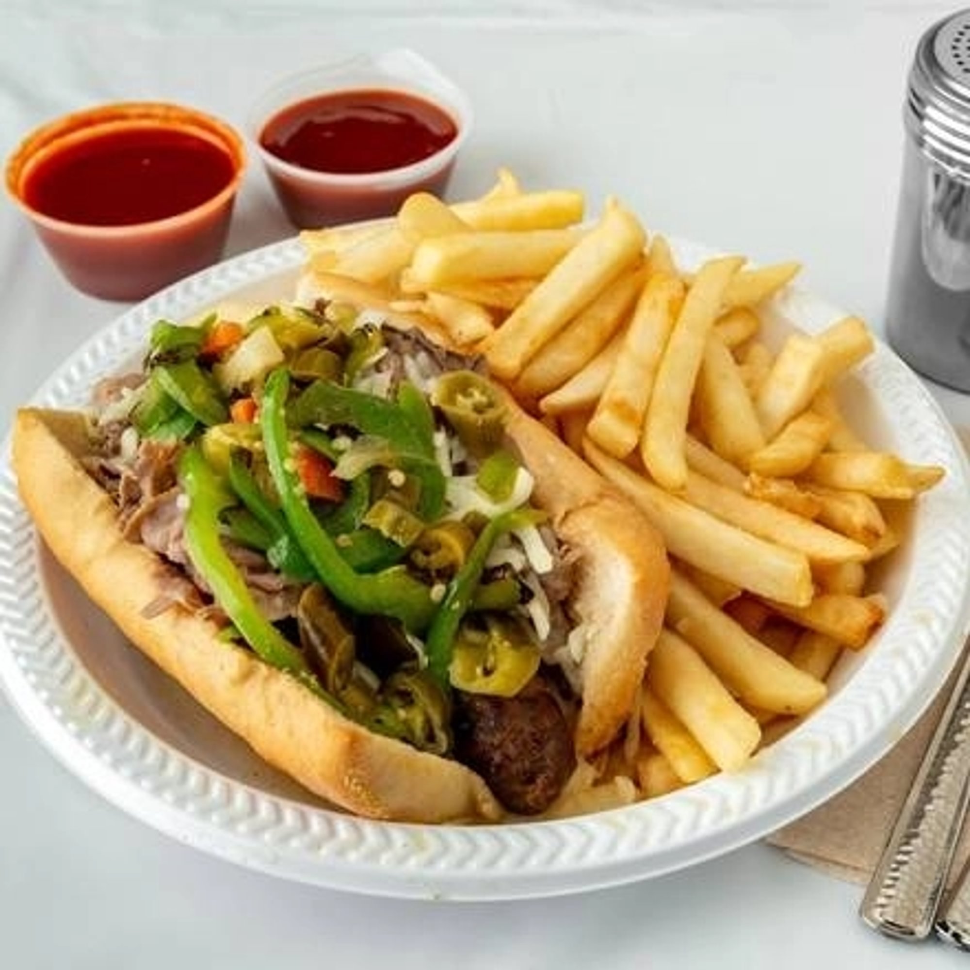 Italian Combo with Sausage Sandwich