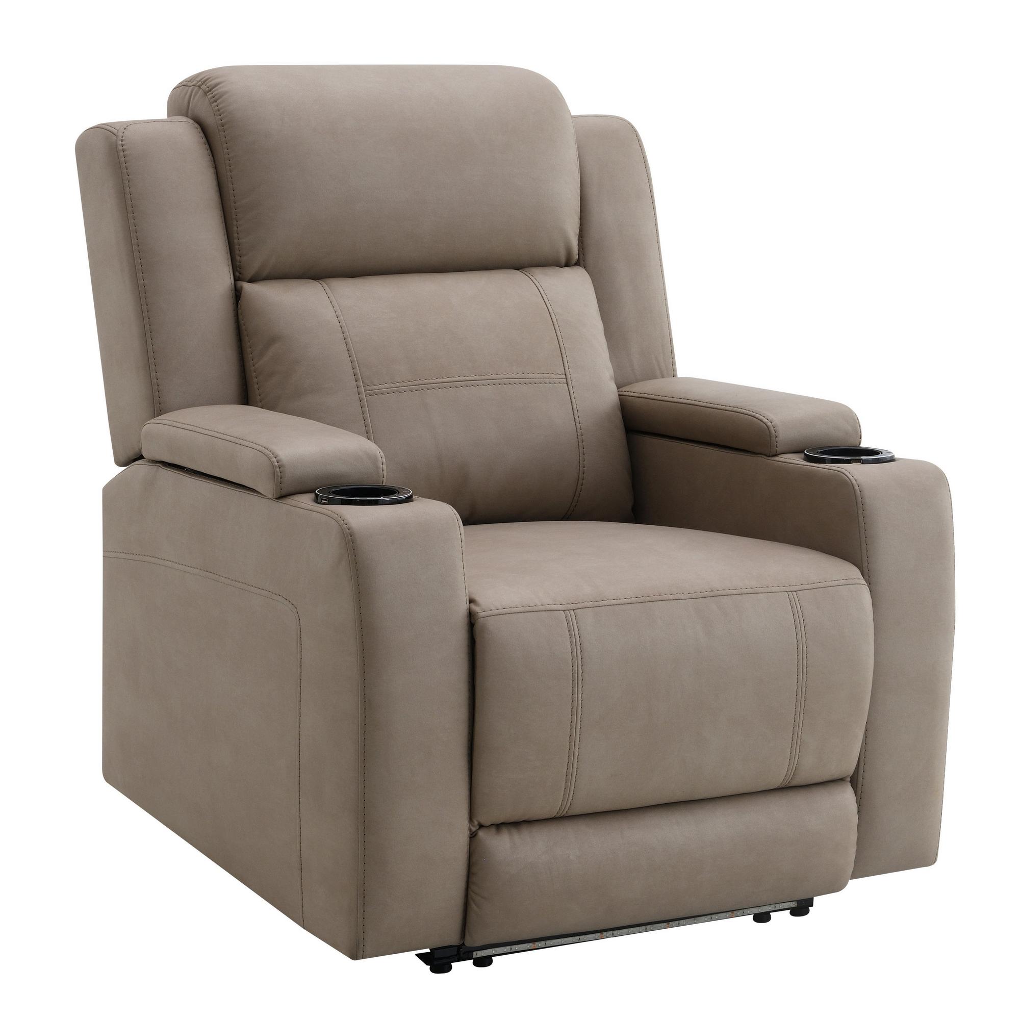 Lugo Power Recliner - Camel