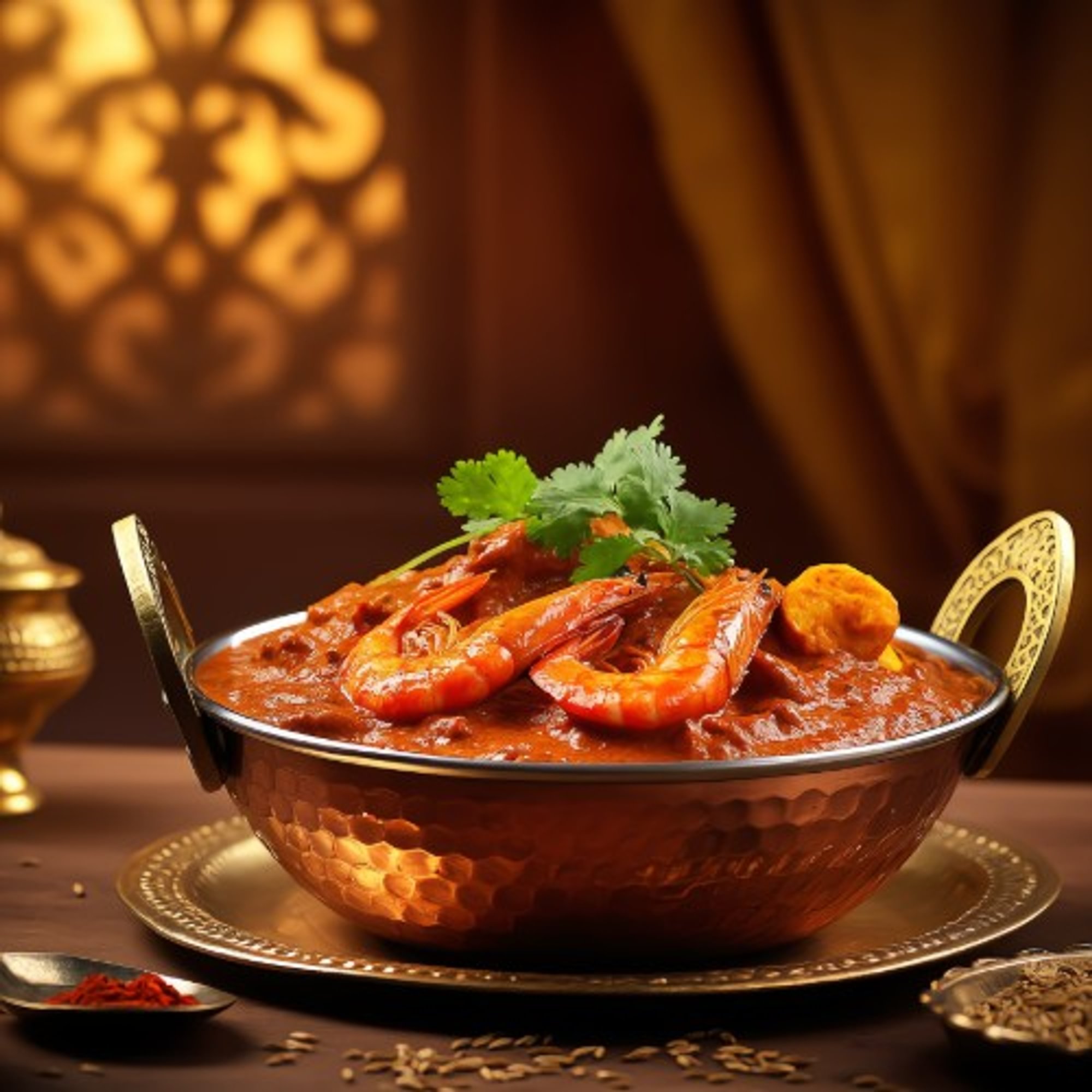 Seafood Vindaloo