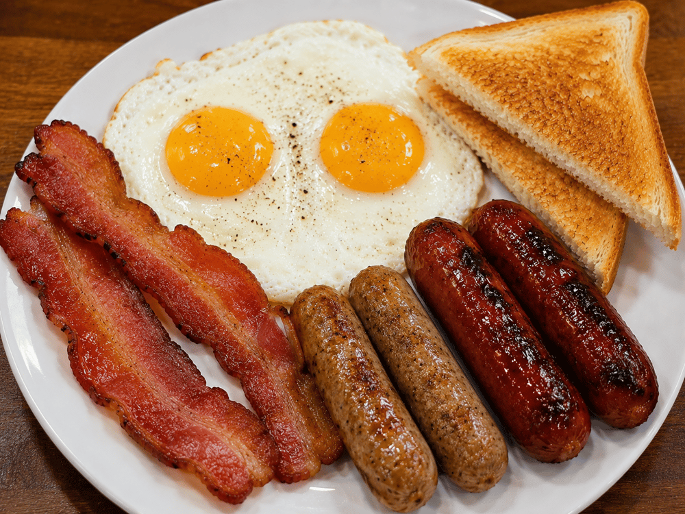 Set 5: 2 Eggs, 2 Bacon, 2 Sausage, Longganisa