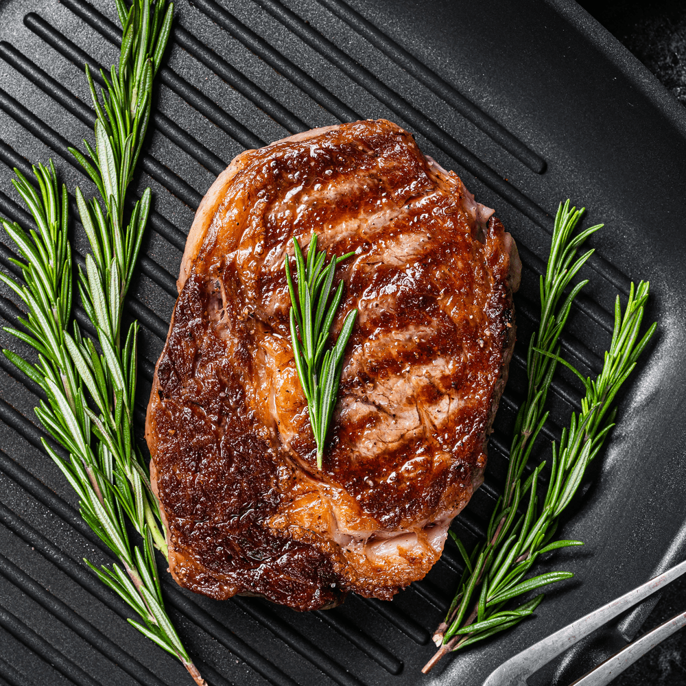 Rib-eye steak