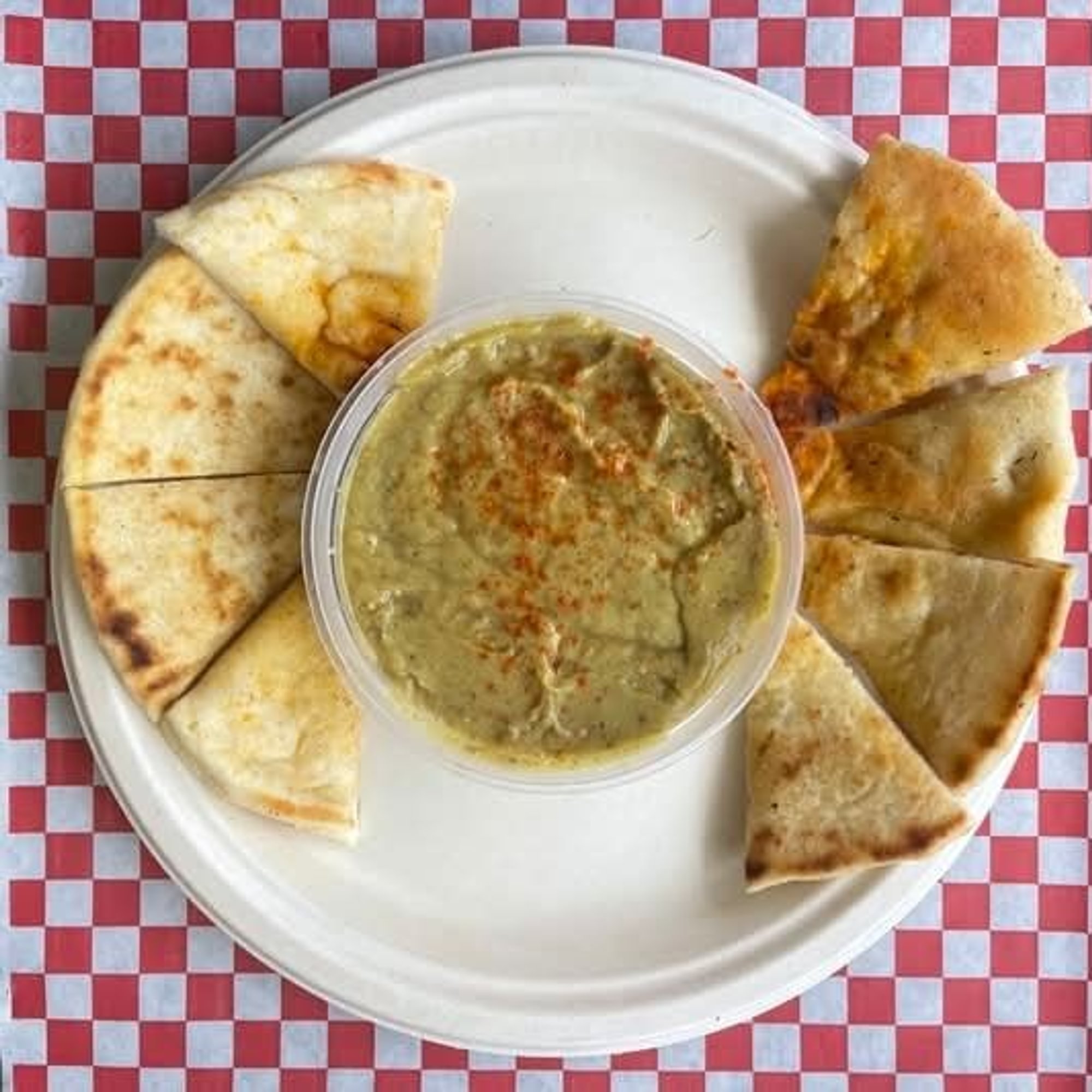 Eggplant Dip & Pita